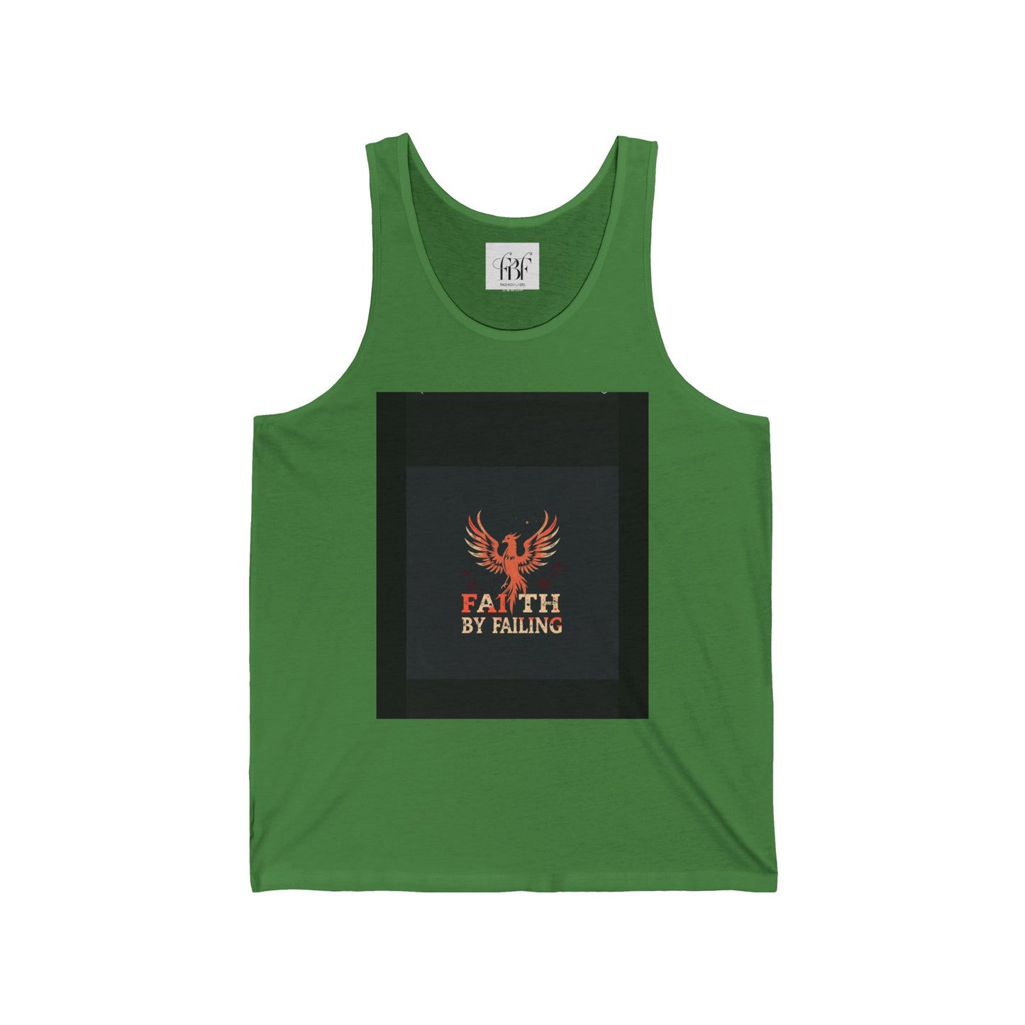 Unisex Inspirational Tank Top - Faith by Failing, Revenge, Motivational Wear, Summer Apparel, Casual Tanks, Gift for Him/Her