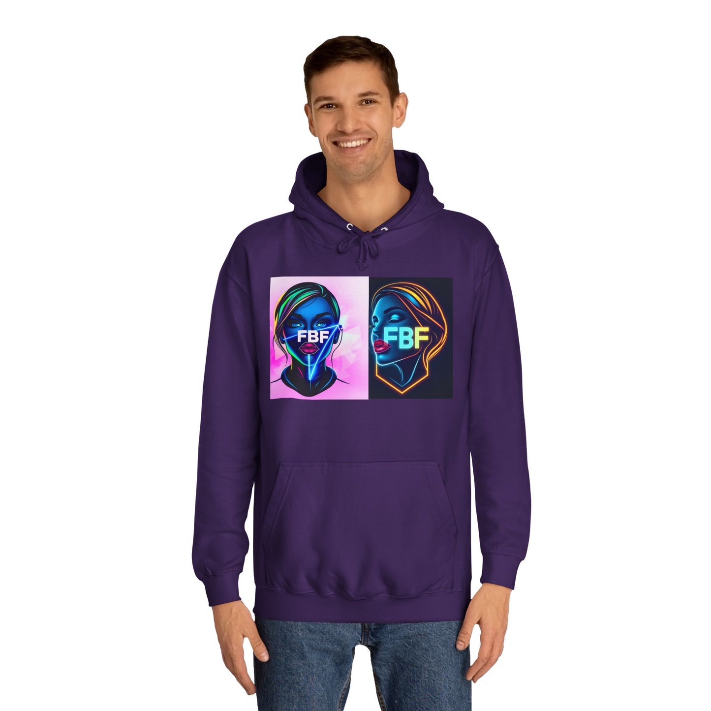 Vibrant Unisex College Hoodie with Neon Graphic Design, Trendy Sweatshirt, College Apparel, Unisex Hoodie, Gift for Students, [...]