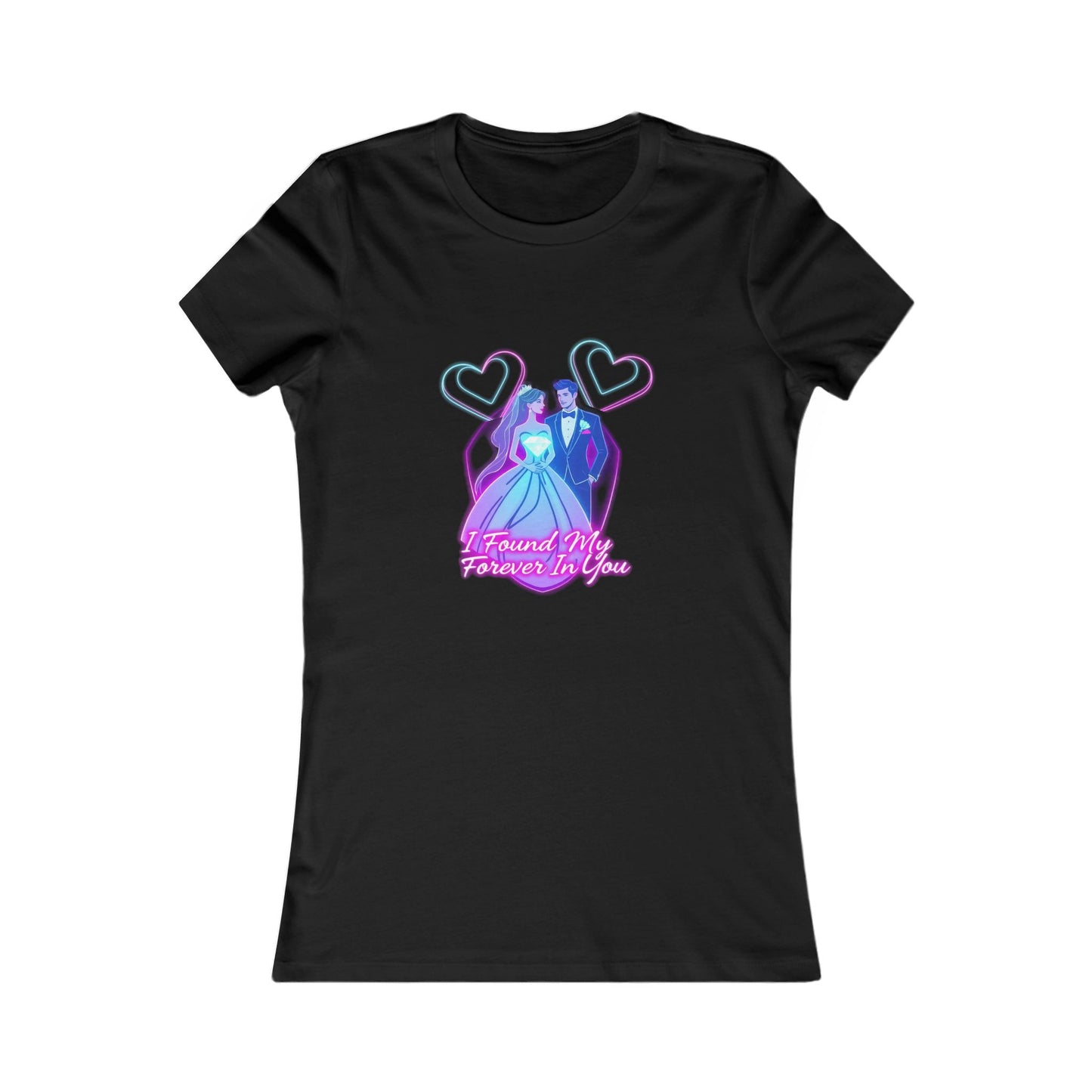 Wedding Bride Tee — "Found My Forever" Bridal T‑Shirt