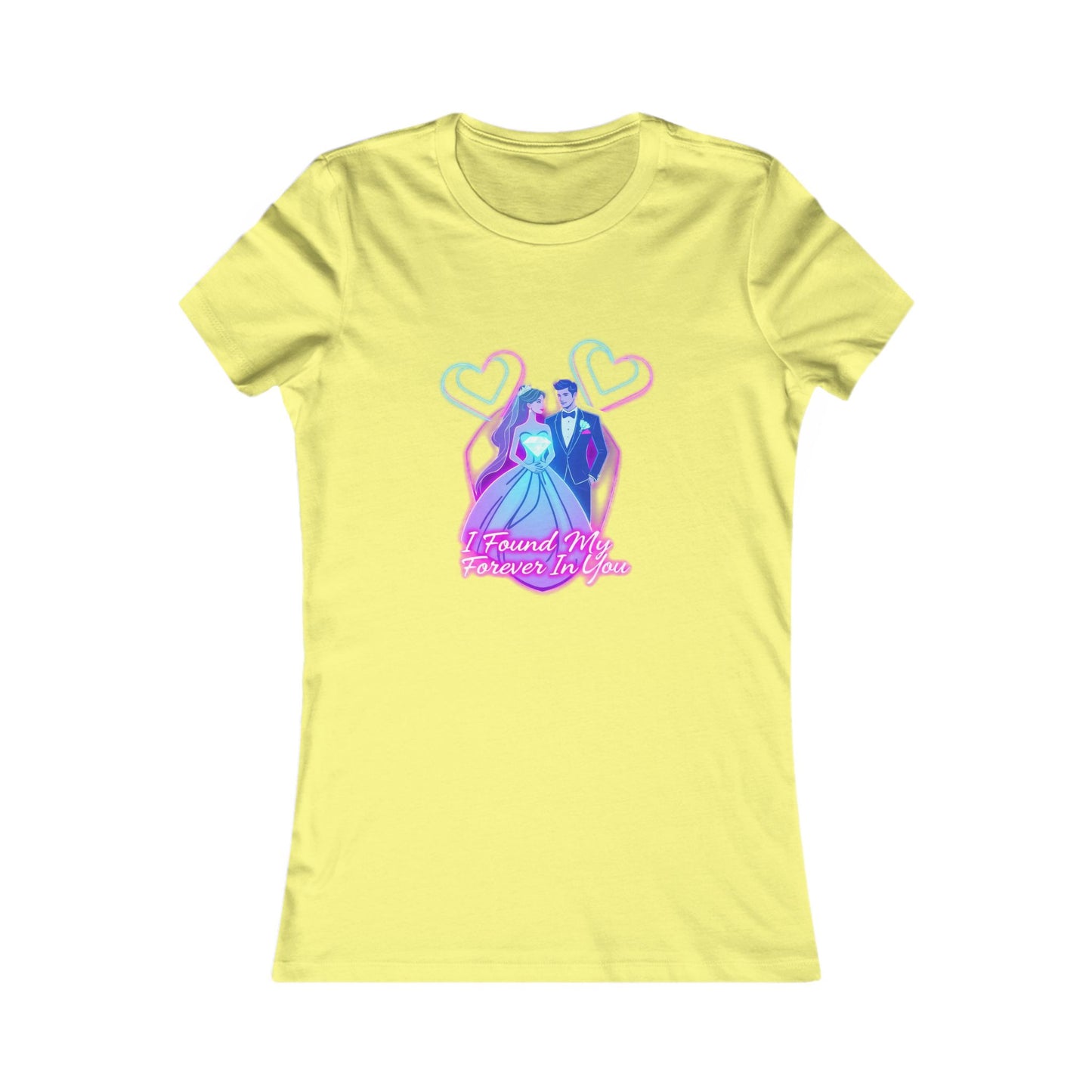 Wedding Bride Tee — "Found My Forever" Bridal T‑Shirt