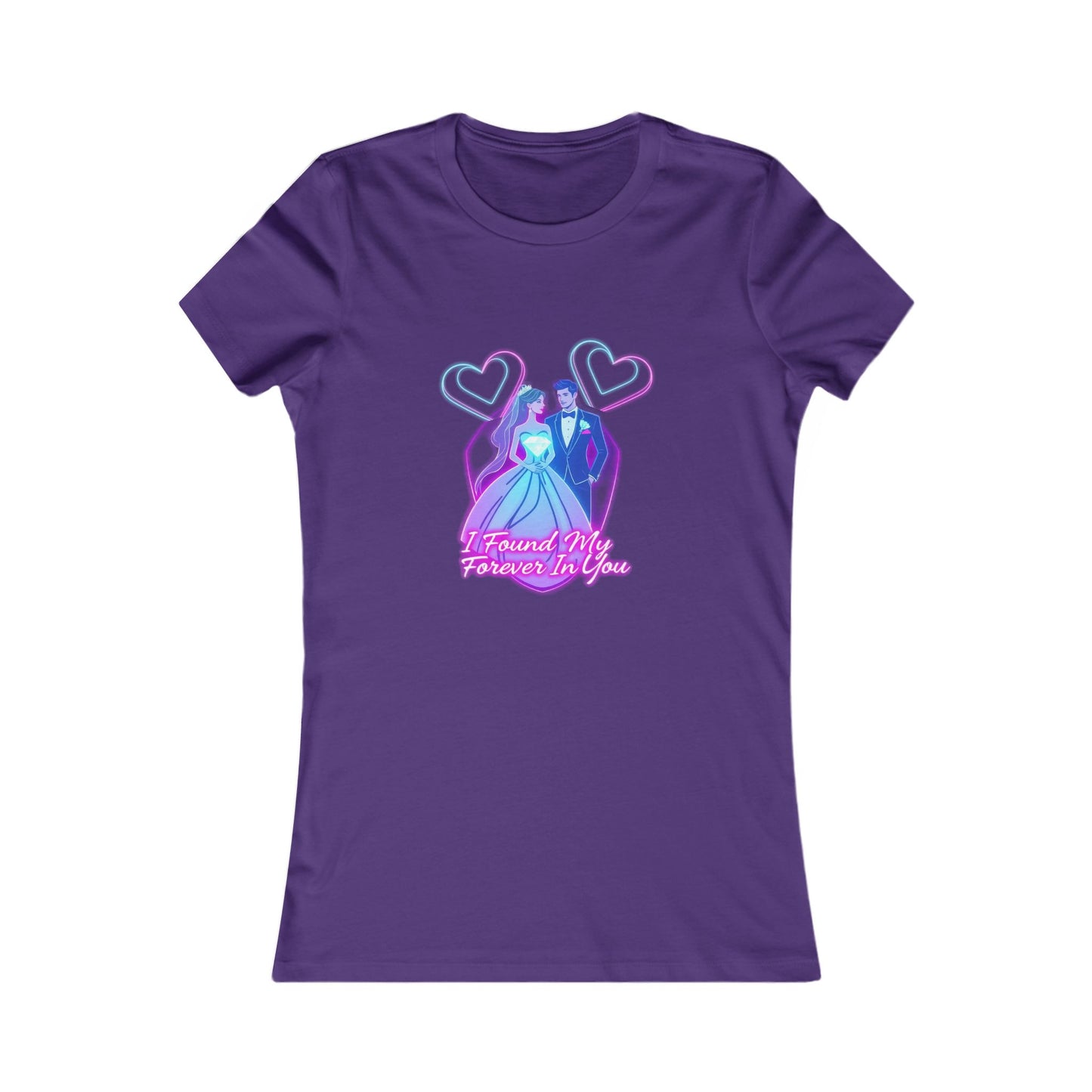 Wedding Bride Tee — "Found My Forever" Bridal T‑Shirt