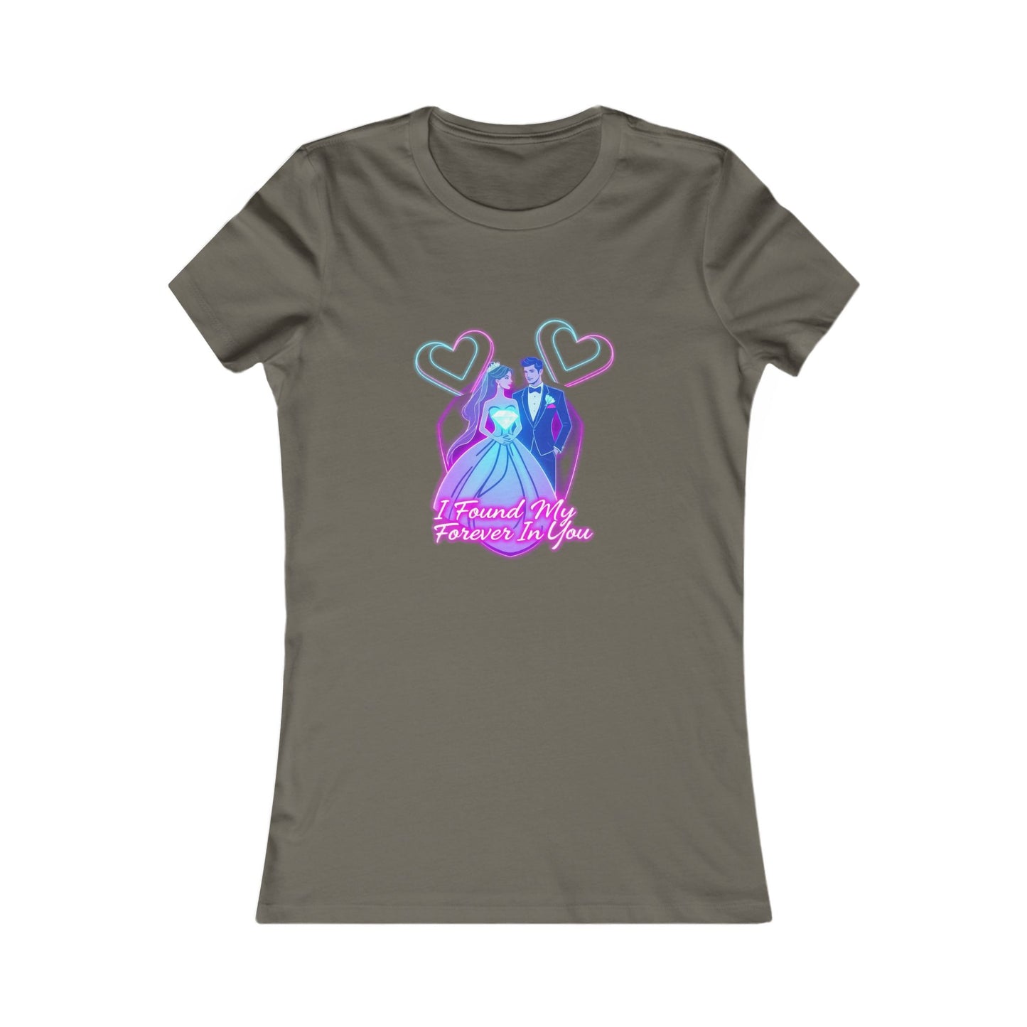 Wedding Bride Tee — "Found My Forever" Bridal T‑Shirt