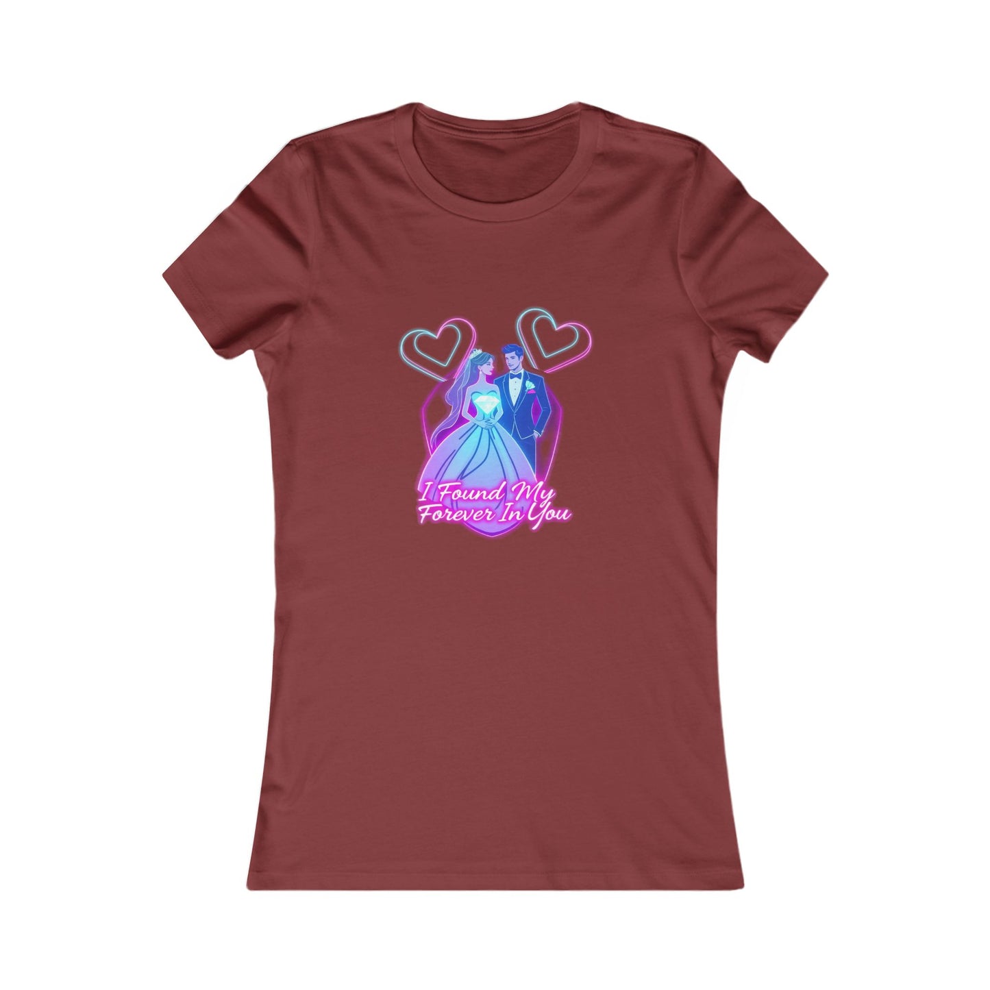 Wedding Bride Tee — "Found My Forever" Bridal T‑Shirt