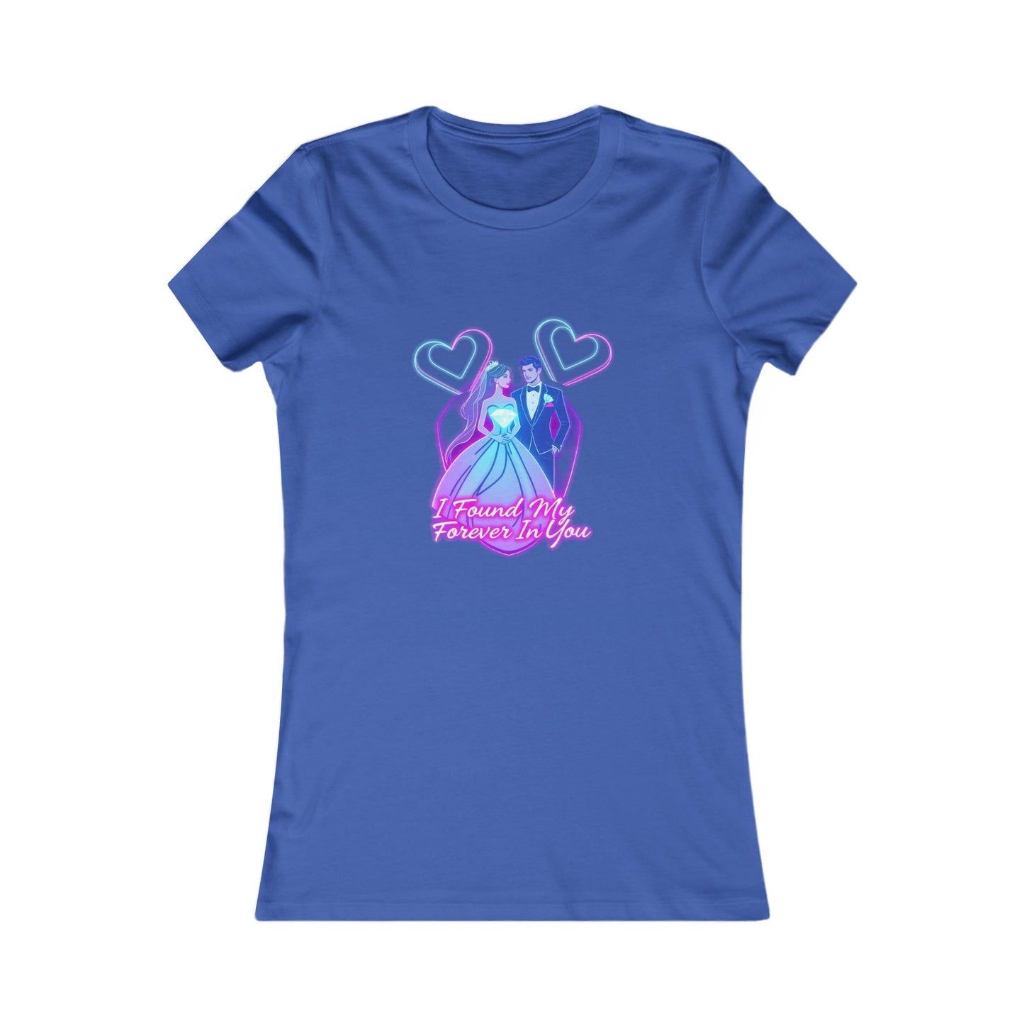 Wedding Bride Tee — "Found My Forever" Bridal T‑Shirt