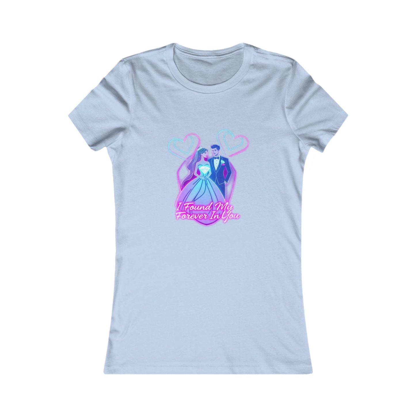 Wedding Bride Tee — "Found My Forever" Bridal T‑Shirt