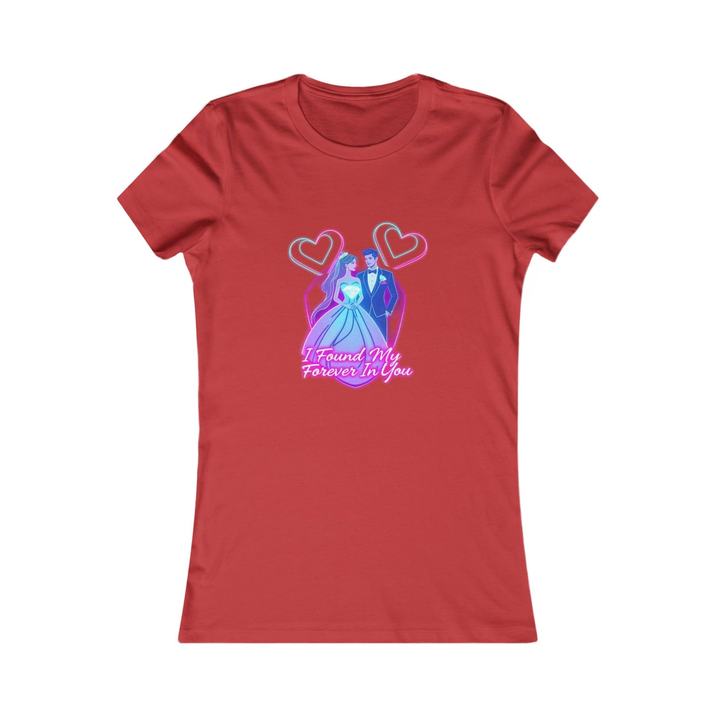 Wedding Bride Tee — "Found My Forever" Bridal T‑Shirt