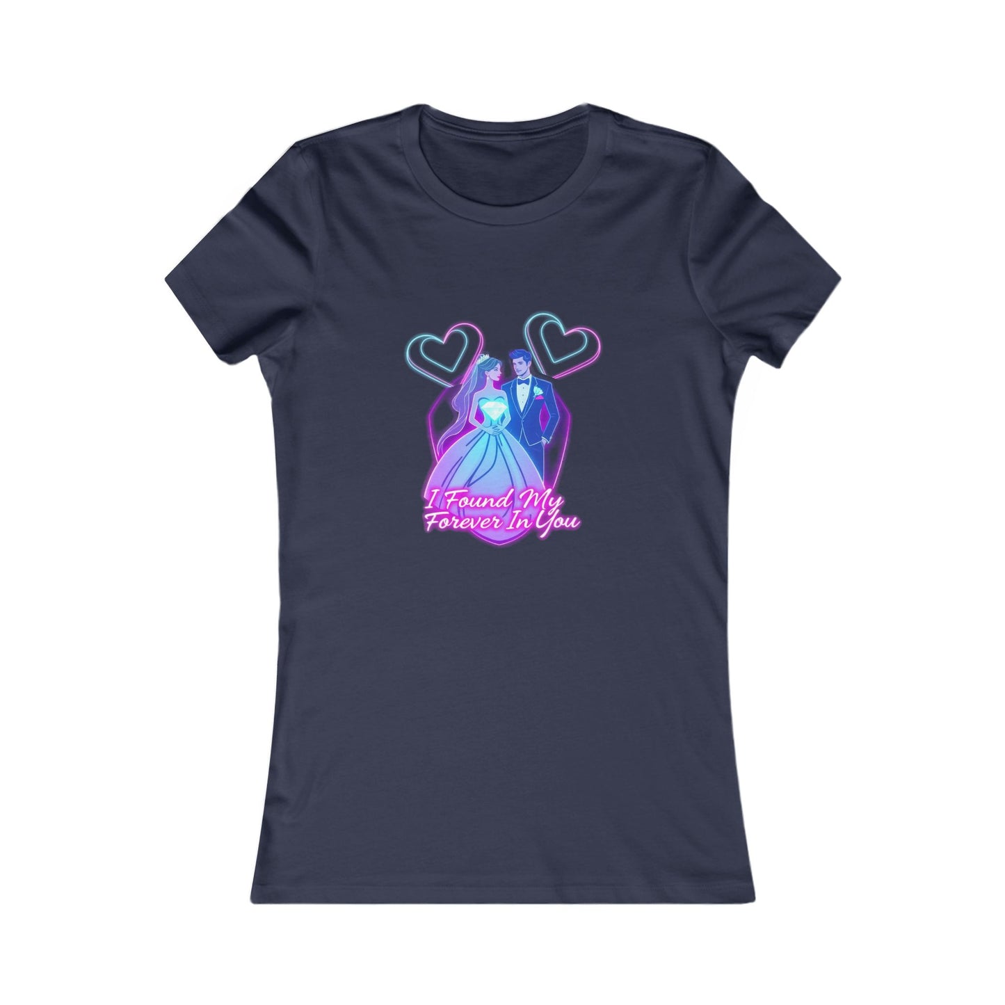 Wedding Bride Tee — "Found My Forever" Bridal T‑Shirt