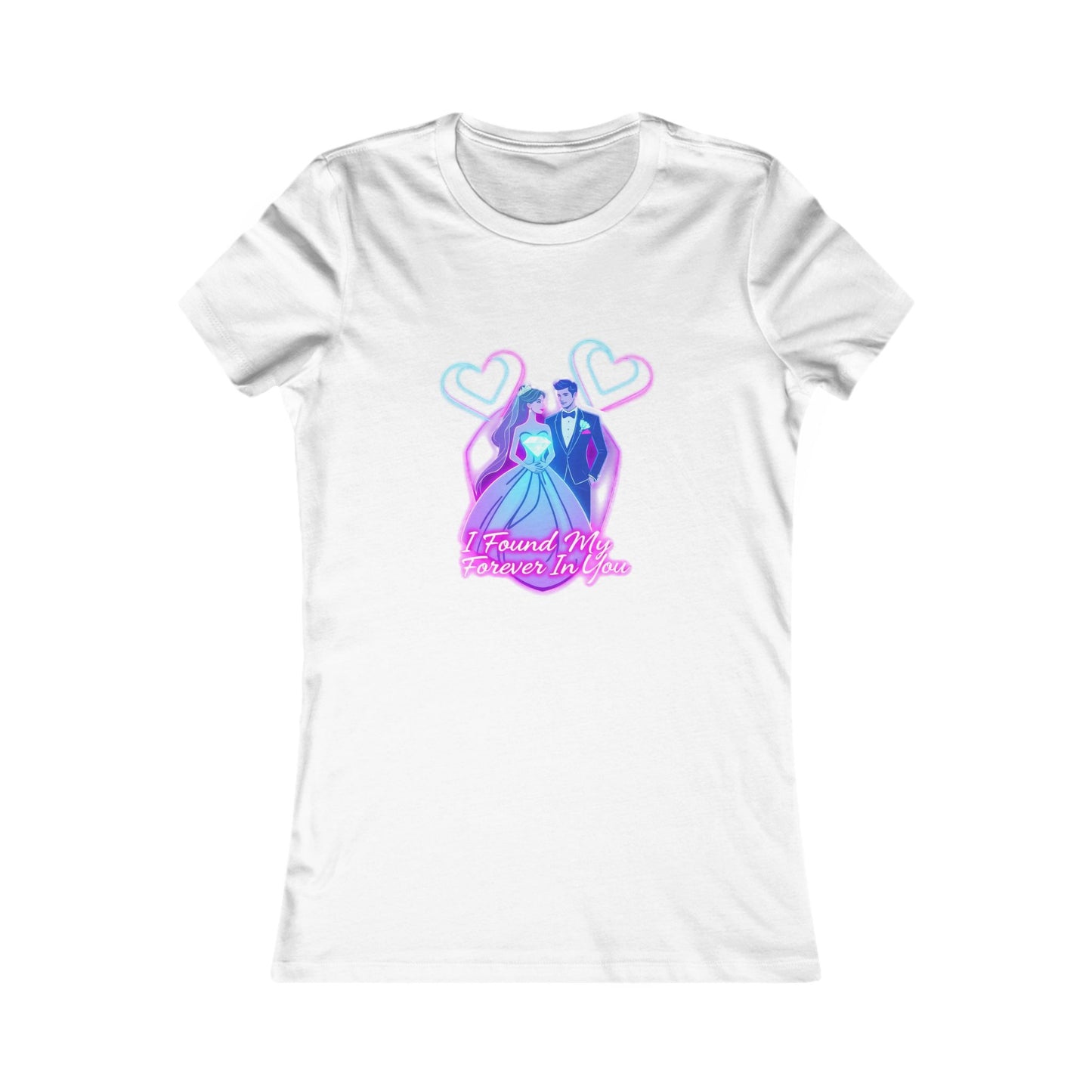 Wedding Bride Tee — "Found My Forever" Bridal T‑Shirt