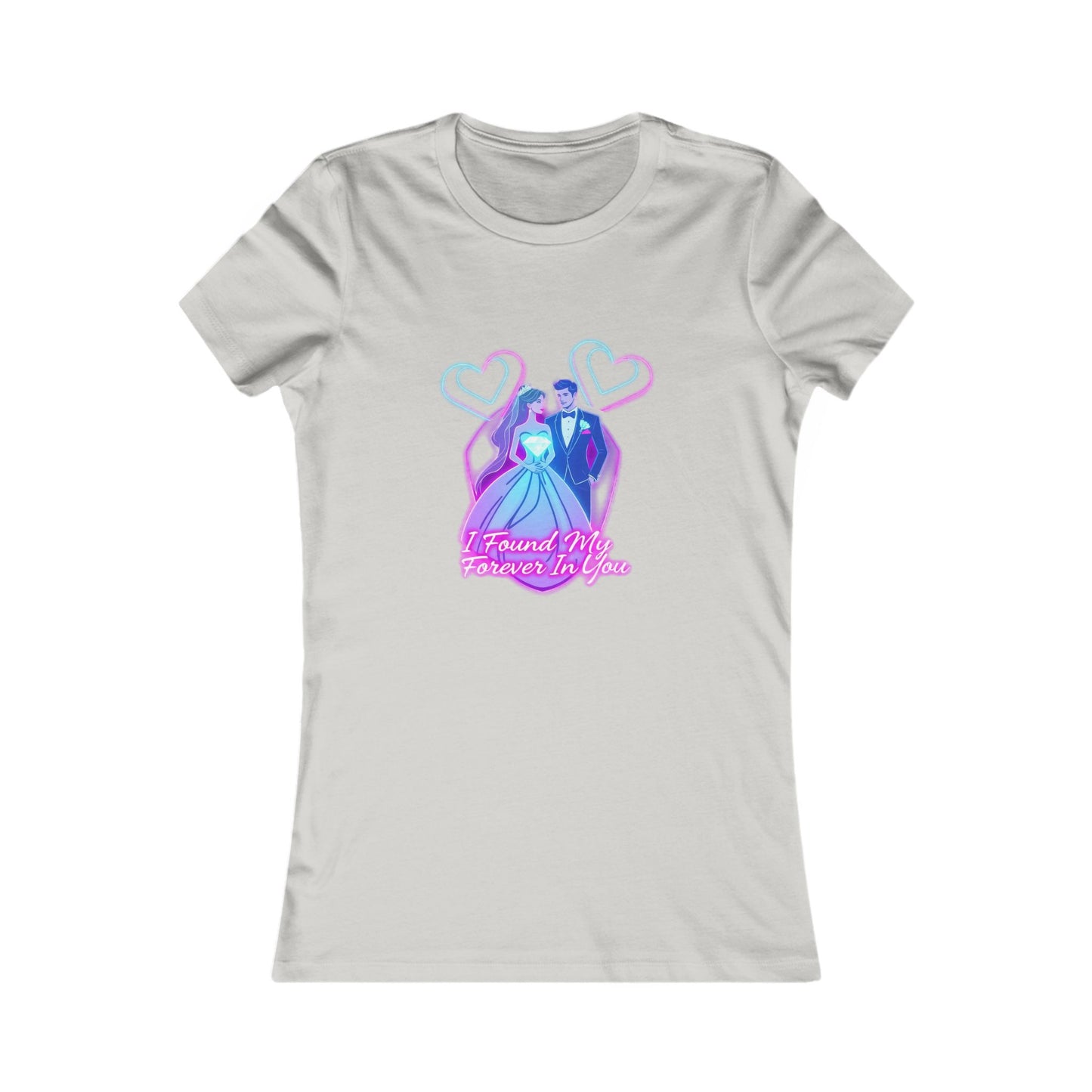 Wedding Bride Tee — "Found My Forever" Bridal T‑Shirt