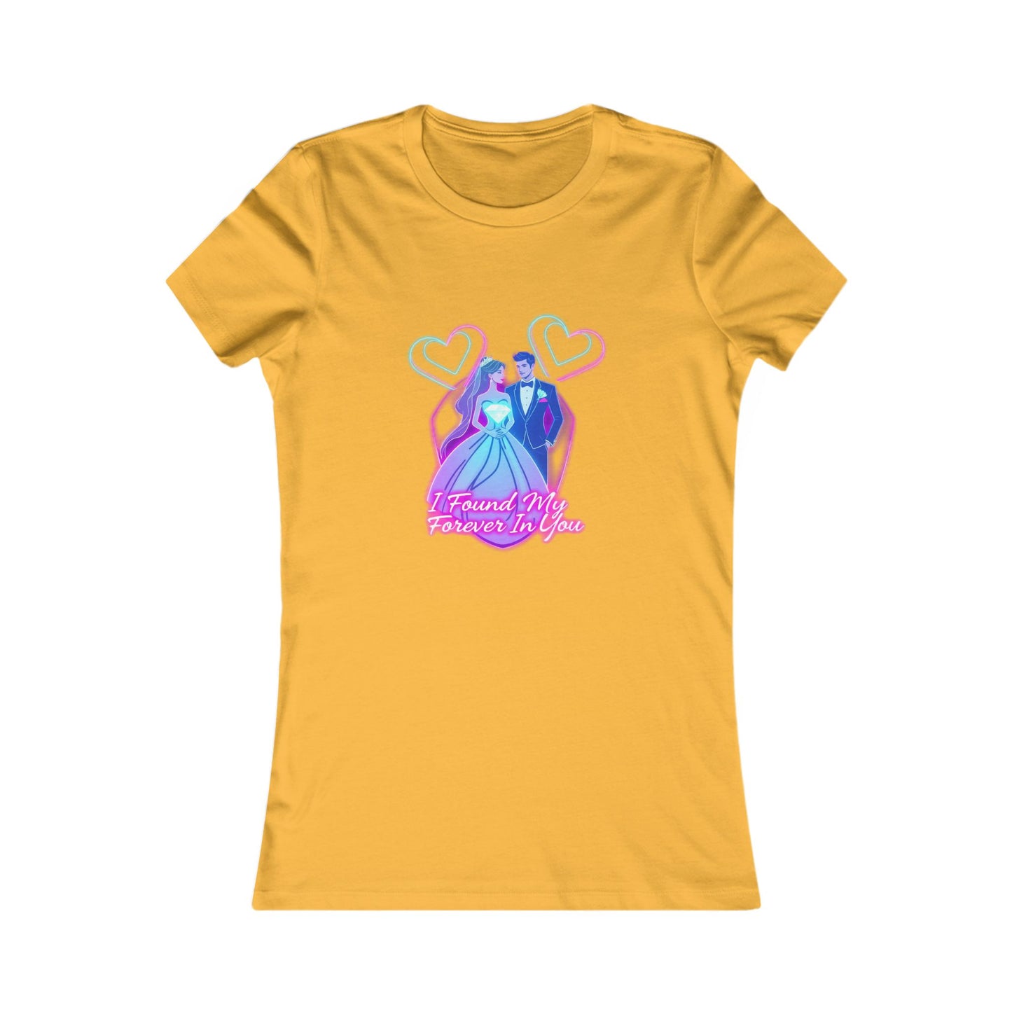 Wedding Bride Tee — "Found My Forever" Bridal T‑Shirt