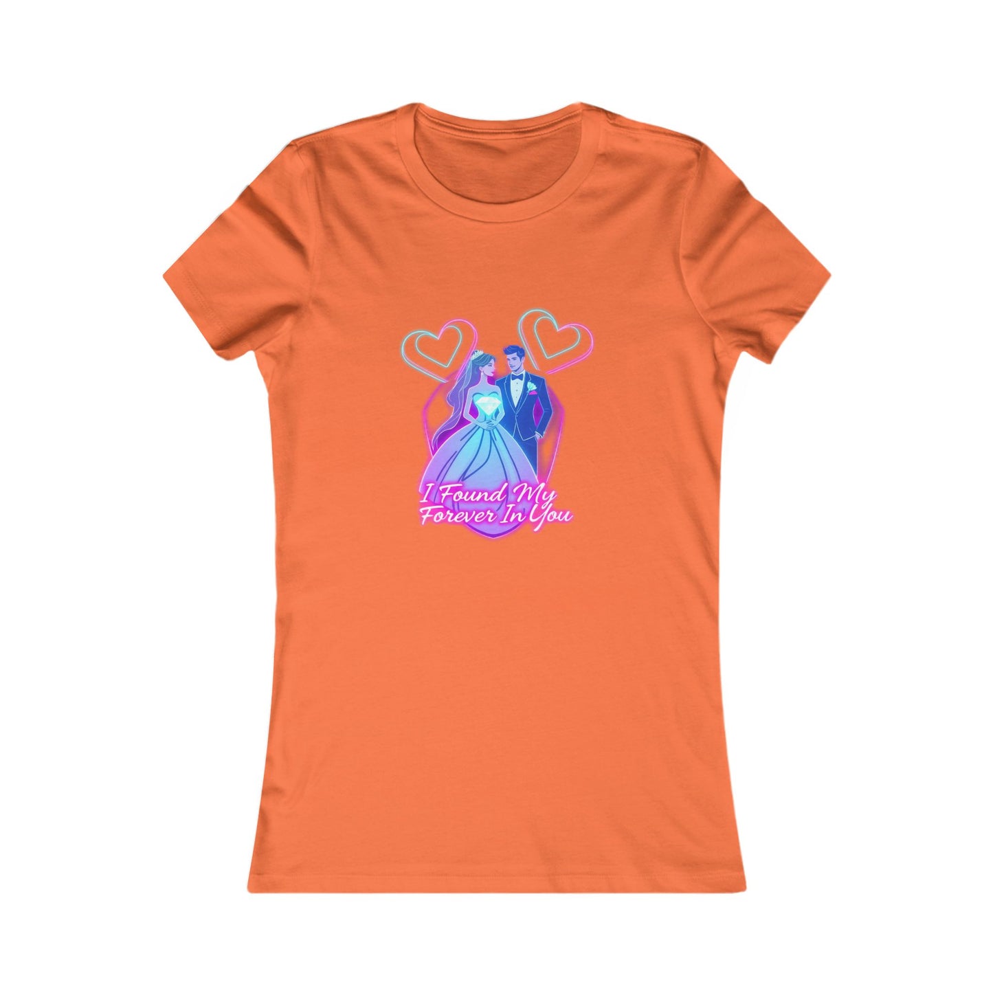 Wedding Bride Tee — "Found My Forever" Bridal T‑Shirt