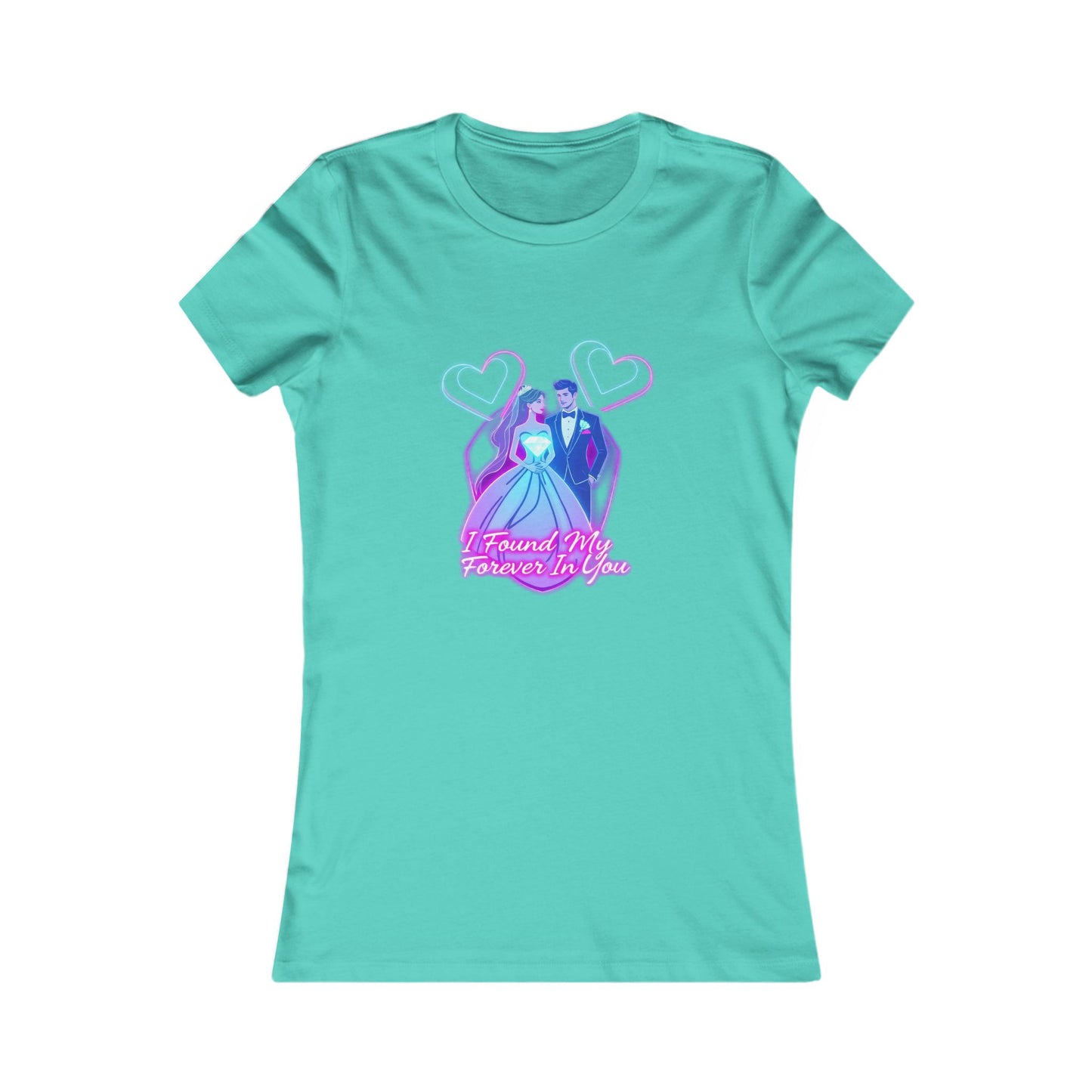 Wedding Bride Tee — "Found My Forever" Bridal T‑Shirt
