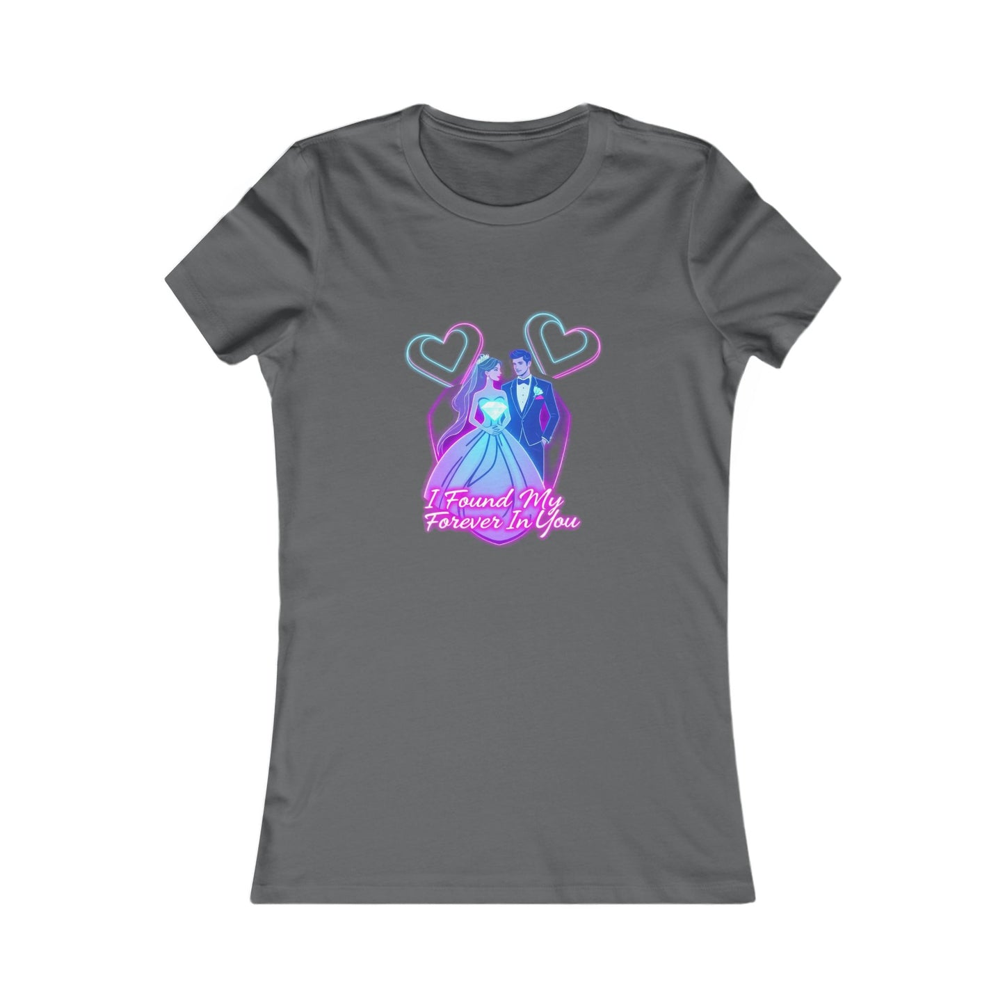 Wedding Bride Tee — "Found My Forever" Bridal T‑Shirt