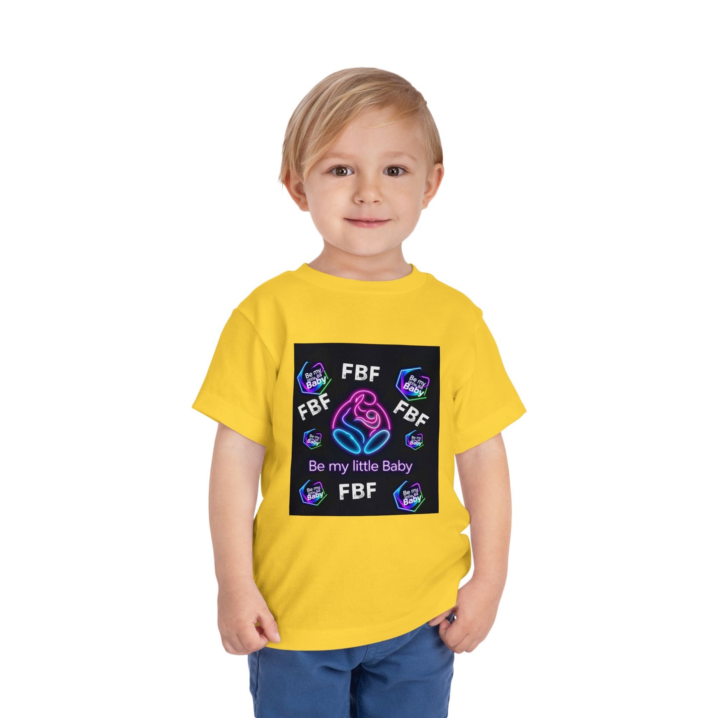 Neon Baby Tee - Toddler Short Sleeve Shirt, Cute Baby Outfit, Birthday Gift, Baby Shower Present, Kids Fashion