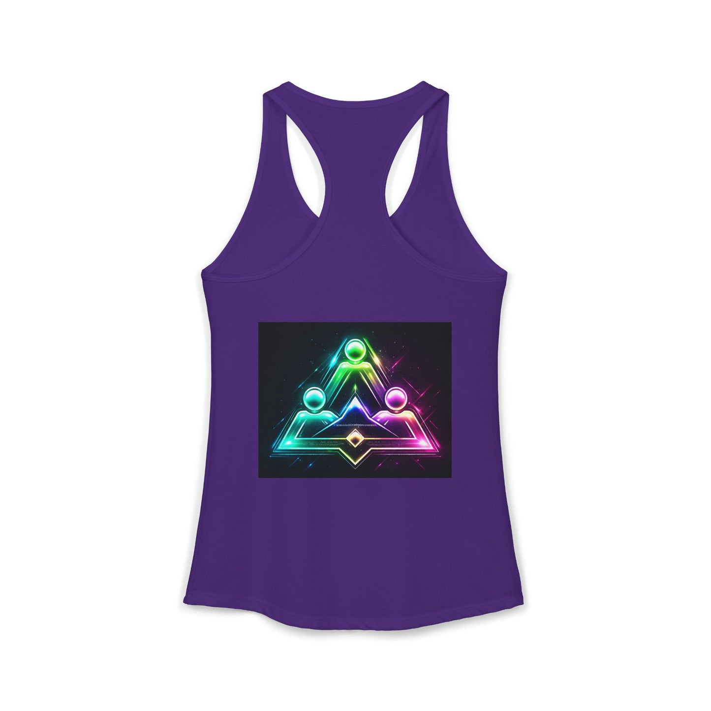 True strength don’t need numbers Women's Ideal Racerback Tank