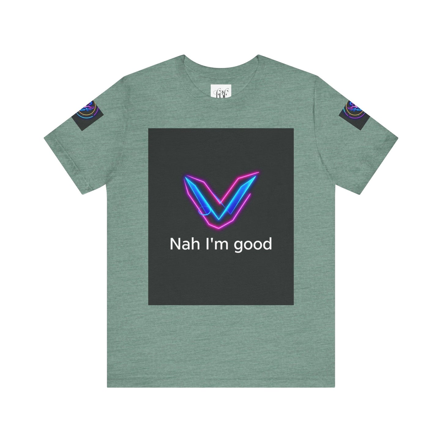 Neon Graphic Tee for Trendy Vibes, Casual Wear, Gift for Friends, Streetwear, Relaxed Fit, Graphic Art Tee