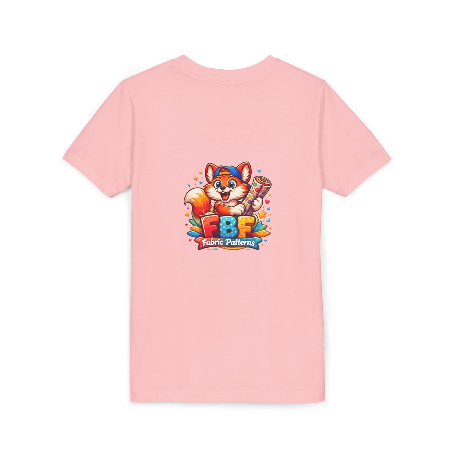 Youth Tee — Colorful Cartoon Fox 'FBF' Logo Kids Shirt