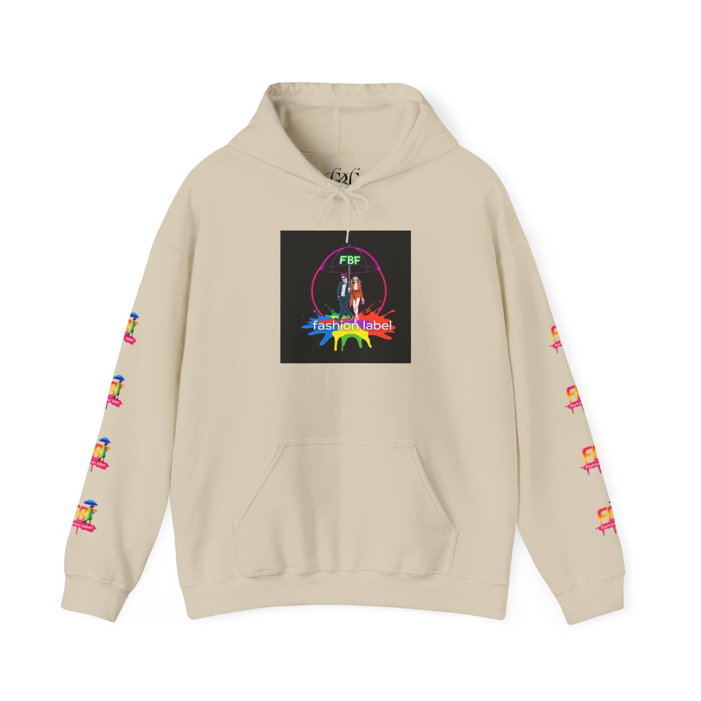 Vibrant Graphic Hooded Sweatshirt, Unisex Hoodie, Trendy Streetwear, Cozy Layering Piece, Unique Fashion Gift for All Occasions