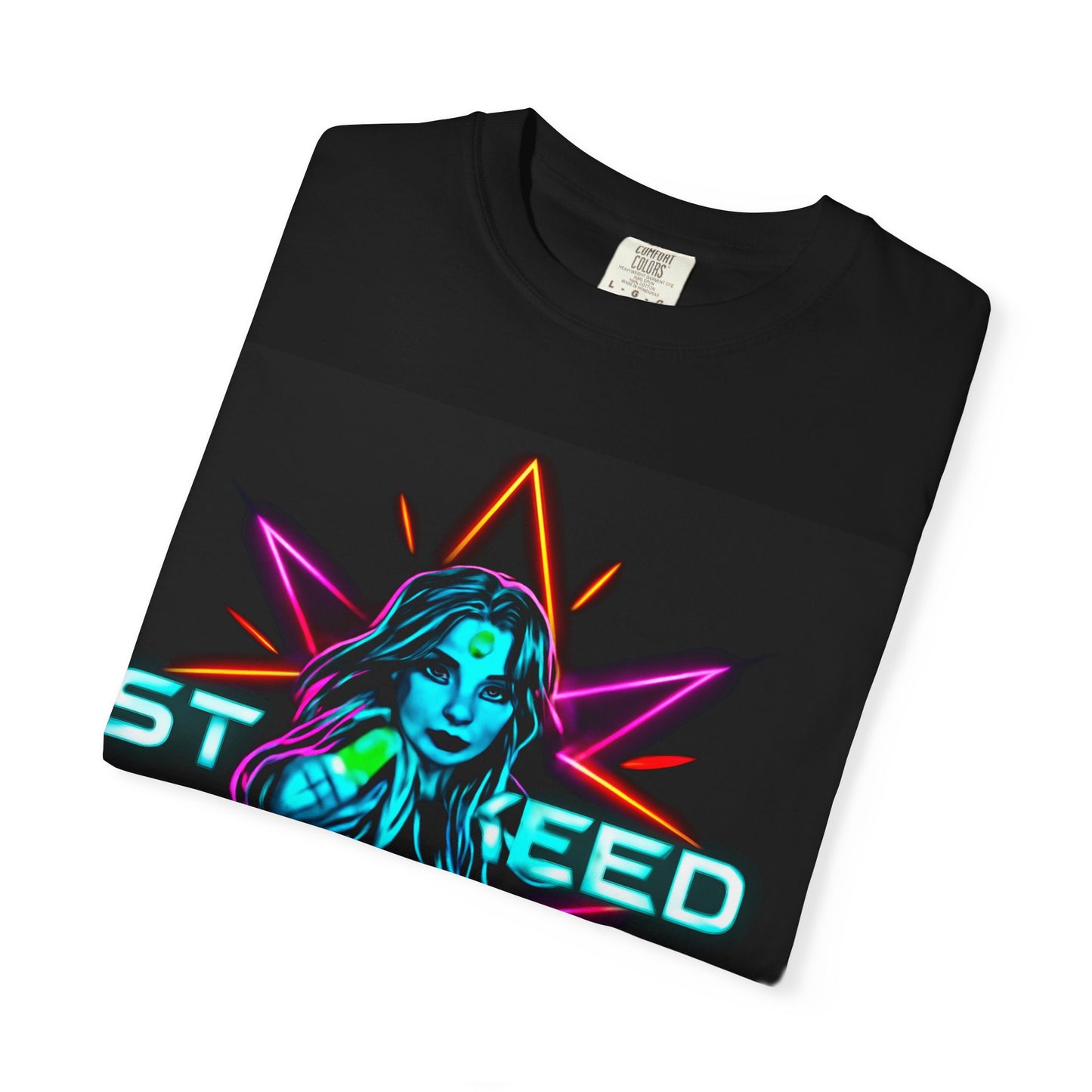 Neon Graphic T-Shirt - Starseed FBF Tee, Unisex Fashion, Cool Gift, Festival Wear, Retro Style, Casual Streetwear