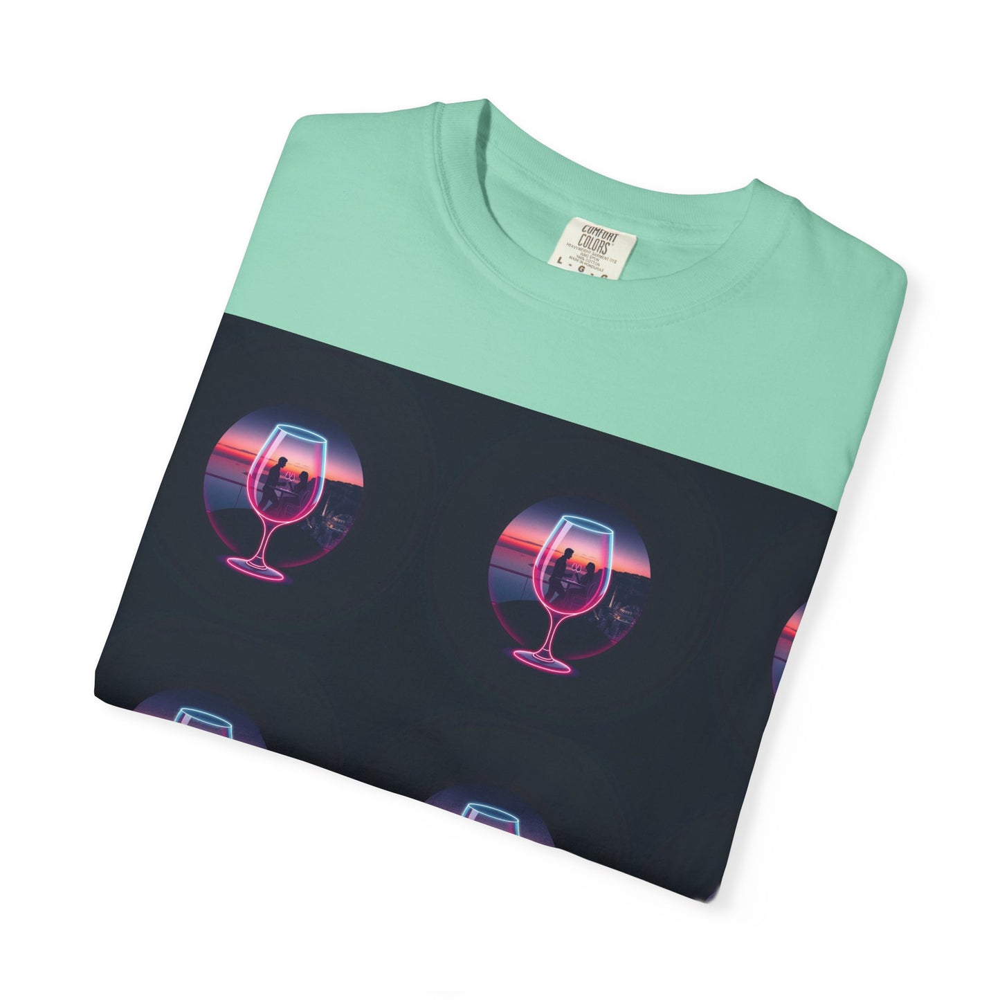 Retro Sunset Glasses T-Shirt, Unisex Garment-Dyed Tee for Casual Wear, Vintage Aesthetic Shirt, Gift for Friends, Summer Vibes Tee, [...]