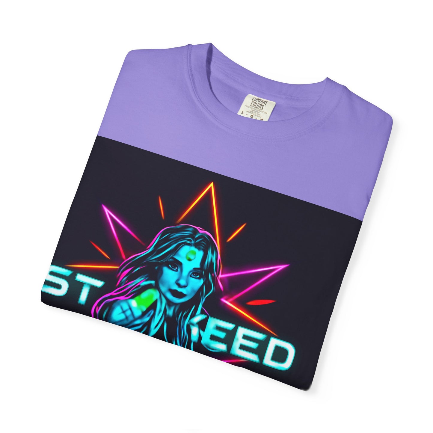 Neon Graphic T-Shirt - Starseed FBF Tee, Unisex Fashion, Cool Gift, Festival Wear, Retro Style, Casual Streetwear