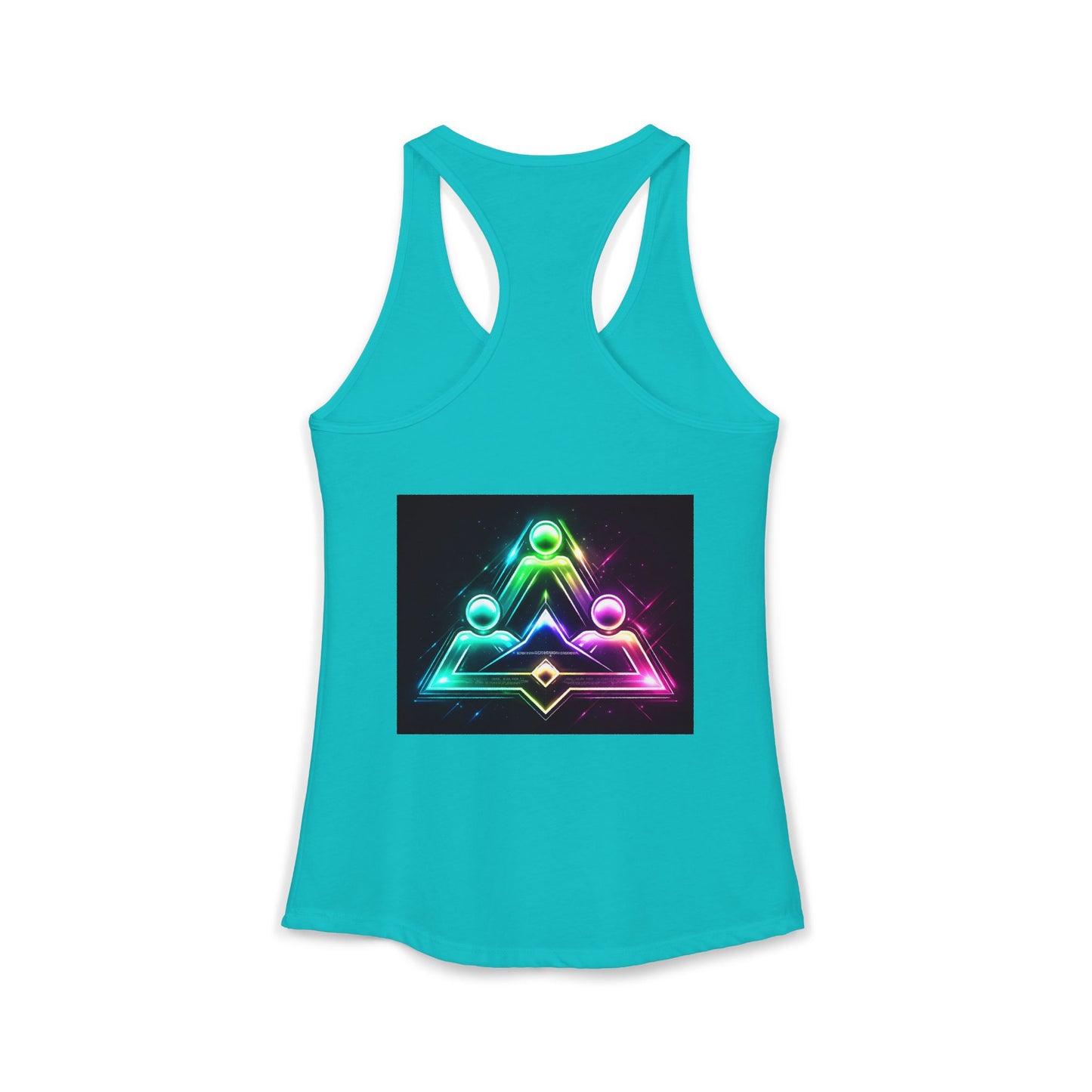 True strength don’t need numbers Women's Ideal Racerback Tank
