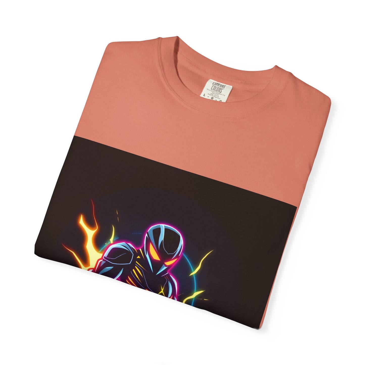 Vibrant Unisex Graphic T-Shirt, Cosmic Dreams Tee, Retro Neon Shirt, Stylish Casual Wear, Gift for Gamers & Dreamers