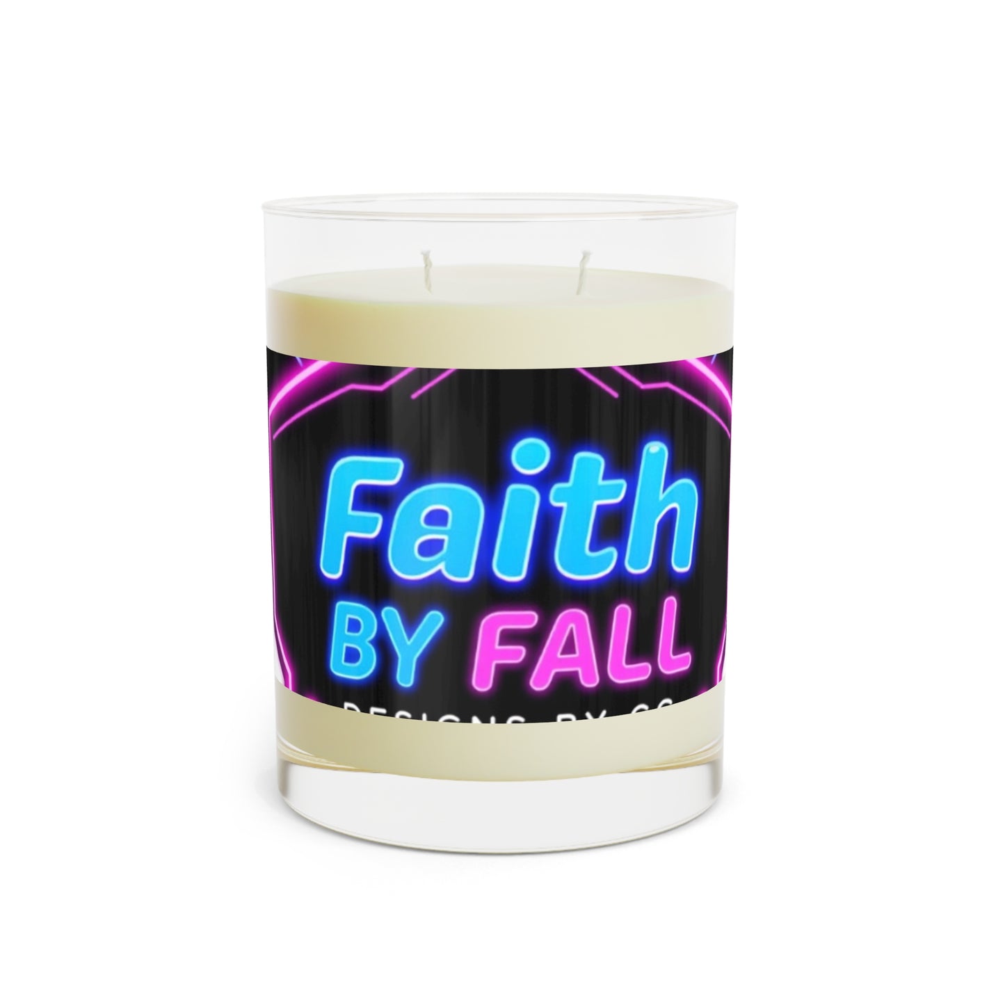 Faith by Fall Scented Candle - 11oz Full Glass - Cozy Home Decor