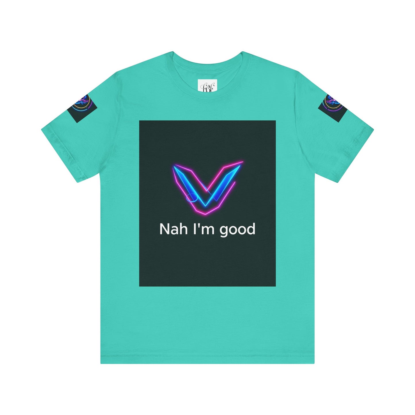 Neon Graphic Tee for Trendy Vibes, Casual Wear, Gift for Friends, Streetwear, Relaxed Fit, Graphic Art Tee