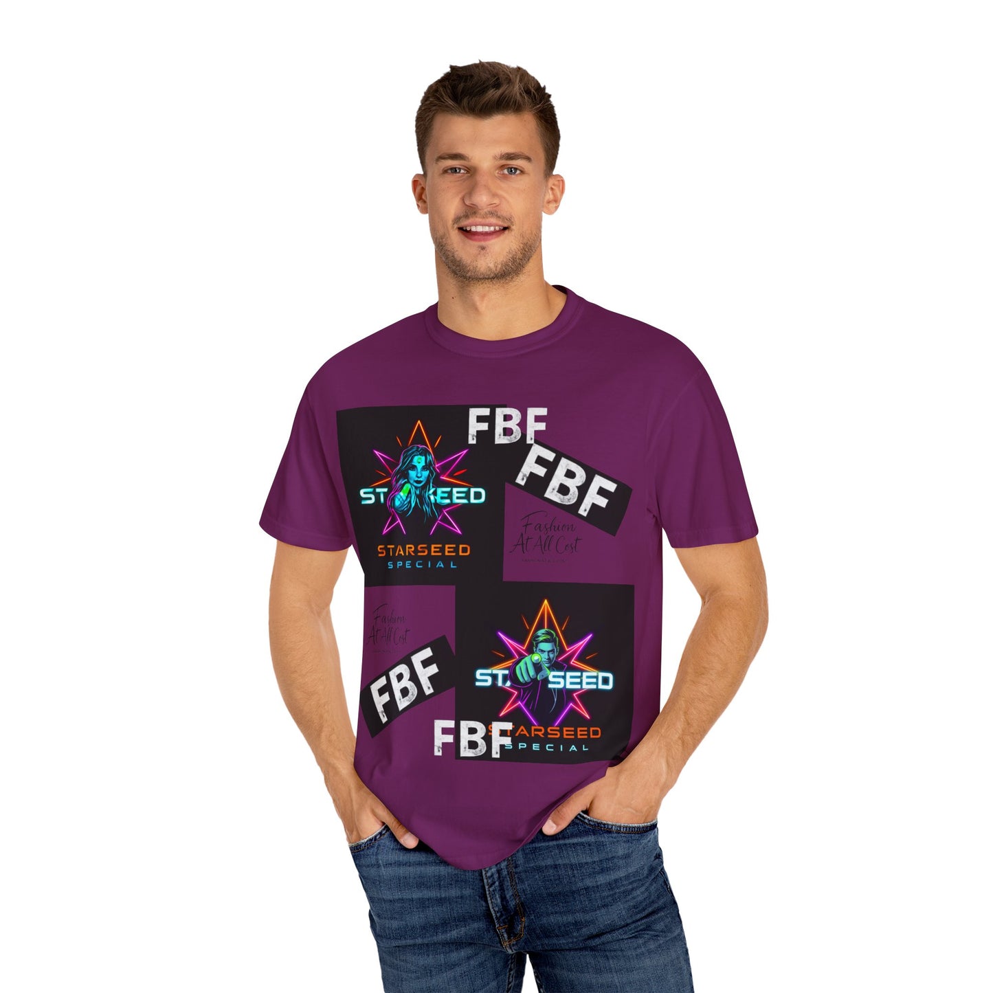 Garment-Dyed T-shirt, Trendy Graphic Tee, Casual Streetwear, Gift for Fashion Lovers, Unisex Style, Everyday Wear