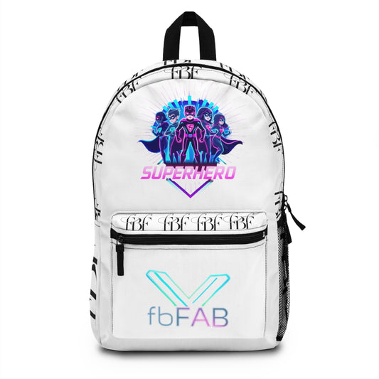 Superhero Graphic Backpack, Kids School Bag, Trendy Rucksack for Boys and Girls, Stylish Lightweight Backpack, Fun Cartoon Backpack