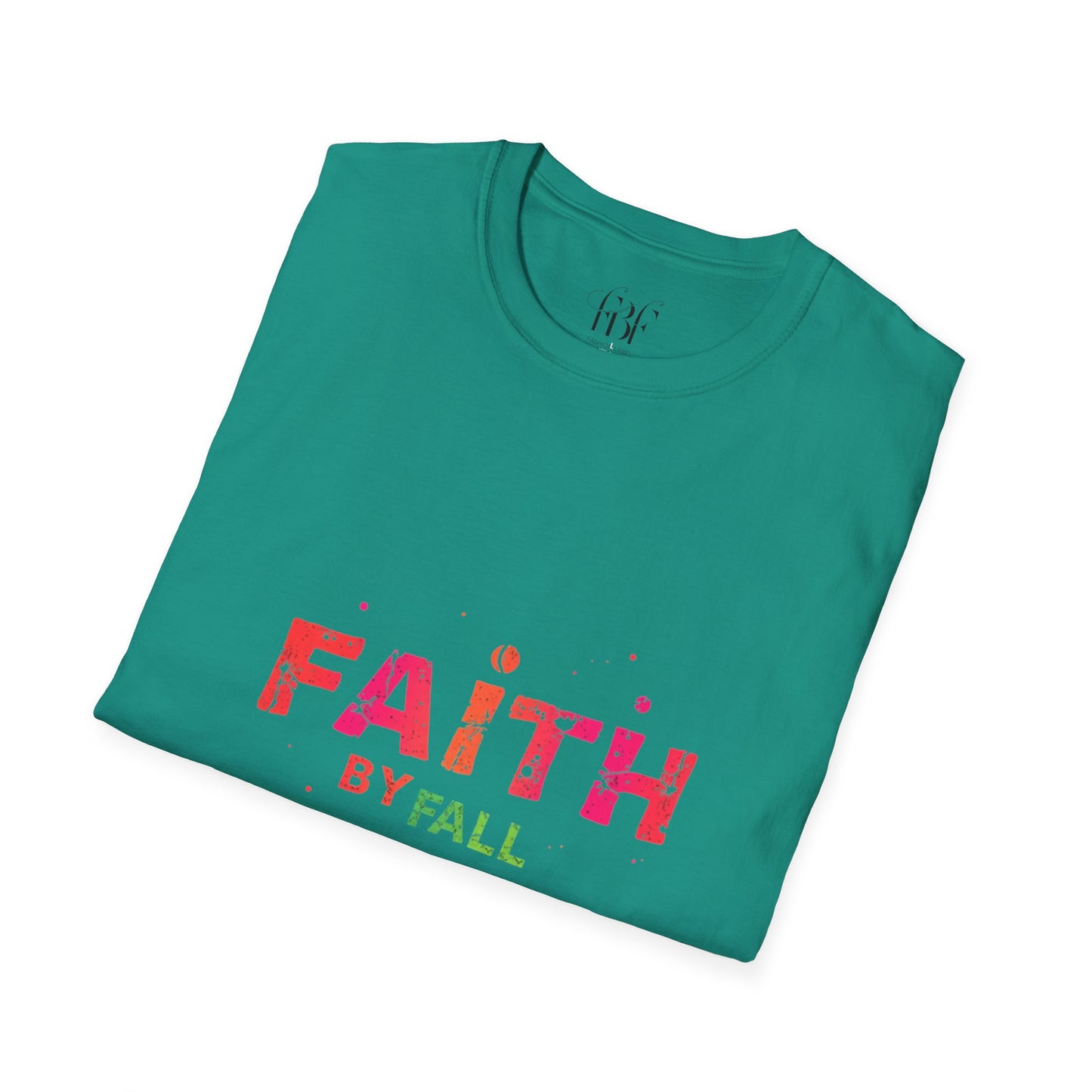 Faith-Inspiring Unisex Softstyle T-Shirt, Everyday Wear, Gift for Her, Christian Apparel, Inspirational Tee, Spiritual Comfort