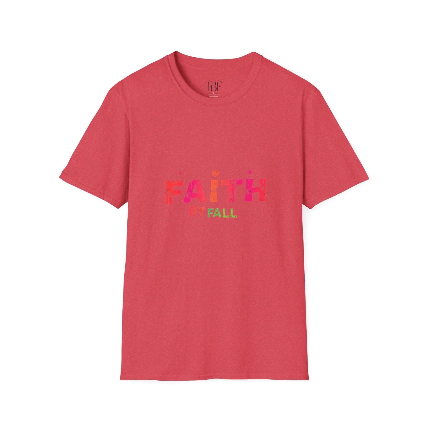 Faith-Inspiring Unisex Softstyle T-Shirt, Everyday Wear, Gift for Her, Christian Apparel, Inspirational Tee, Spiritual Comfort