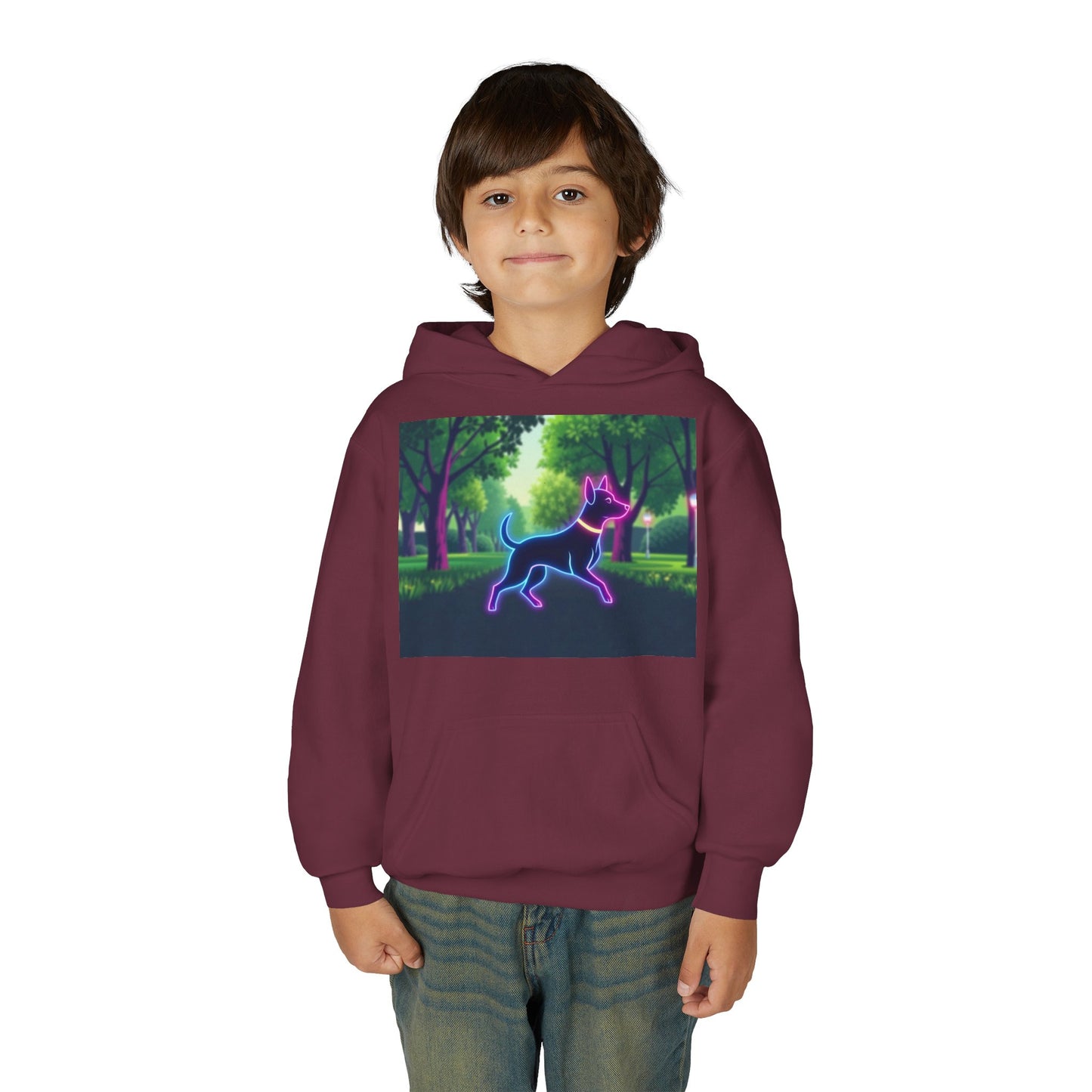 Youth Heavy Blend Hooded Sweatshirt