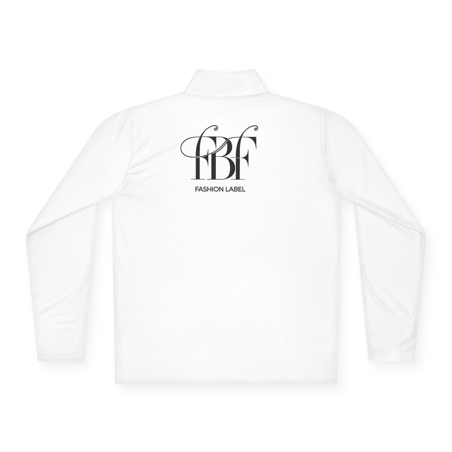 Quarter-Zip Pullover — Retro Neon Graphic with "Forever Fashion" Logo