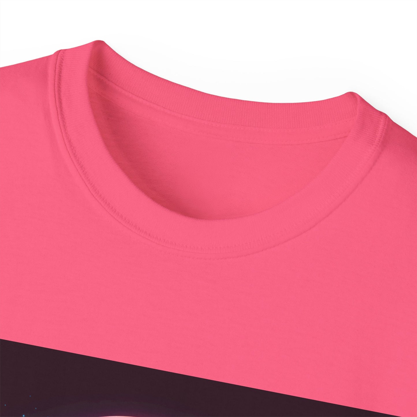 NY Italian Culture T‑Shirt — Retro Neon Brooklyn Bridge Graphic