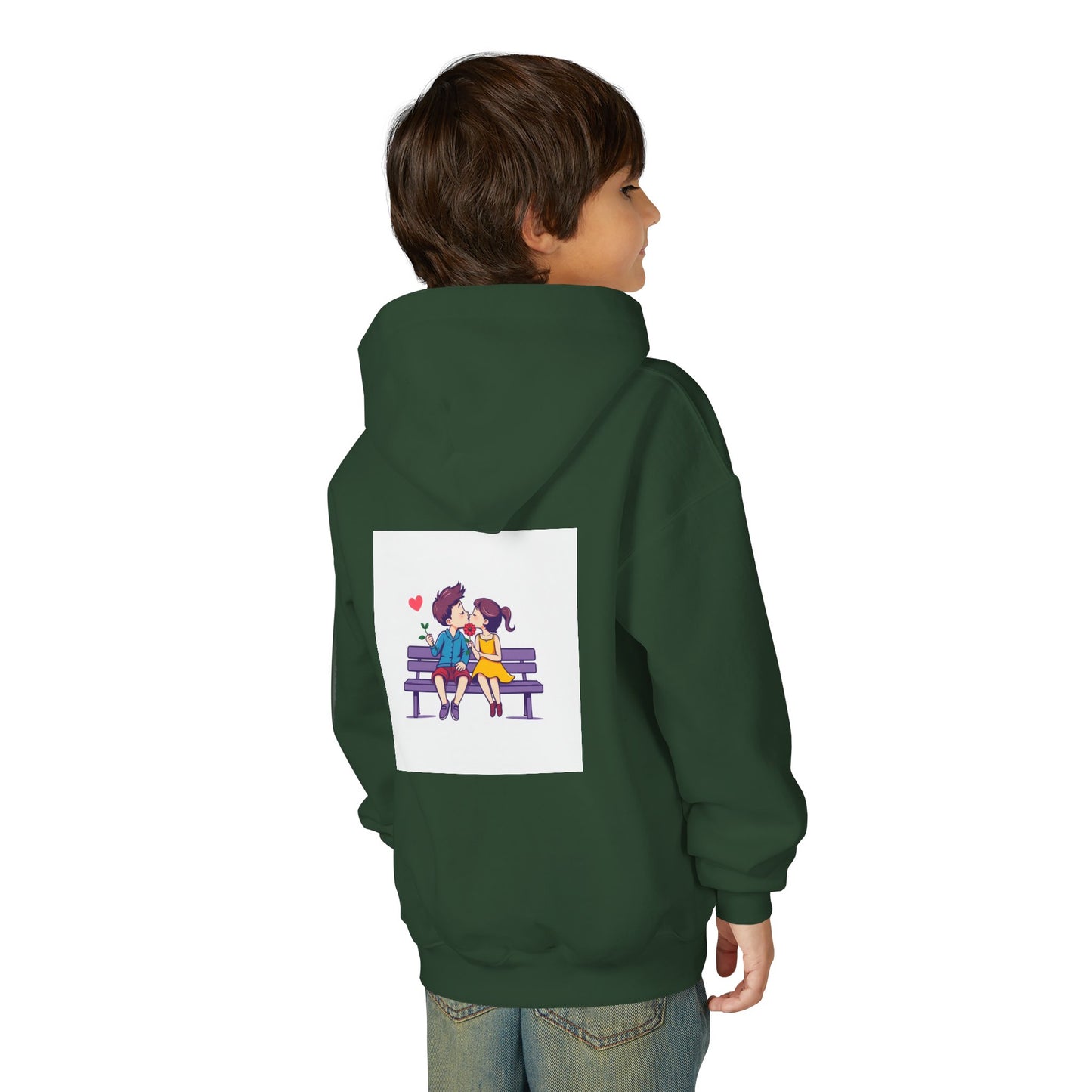 Youth Heavy Blend Hooded Sweatshirt