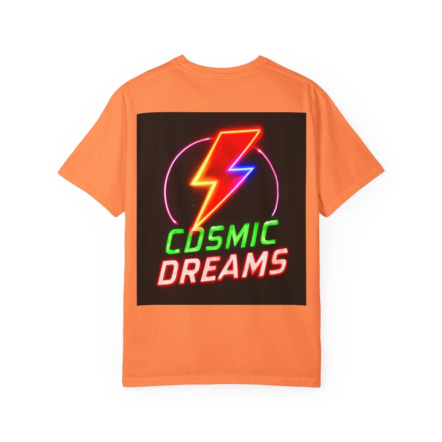 Vibrant Unisex Graphic T-Shirt, Cosmic Dreams Tee, Retro Neon Shirt, Stylish Casual Wear, Gift for Gamers & Dreamers