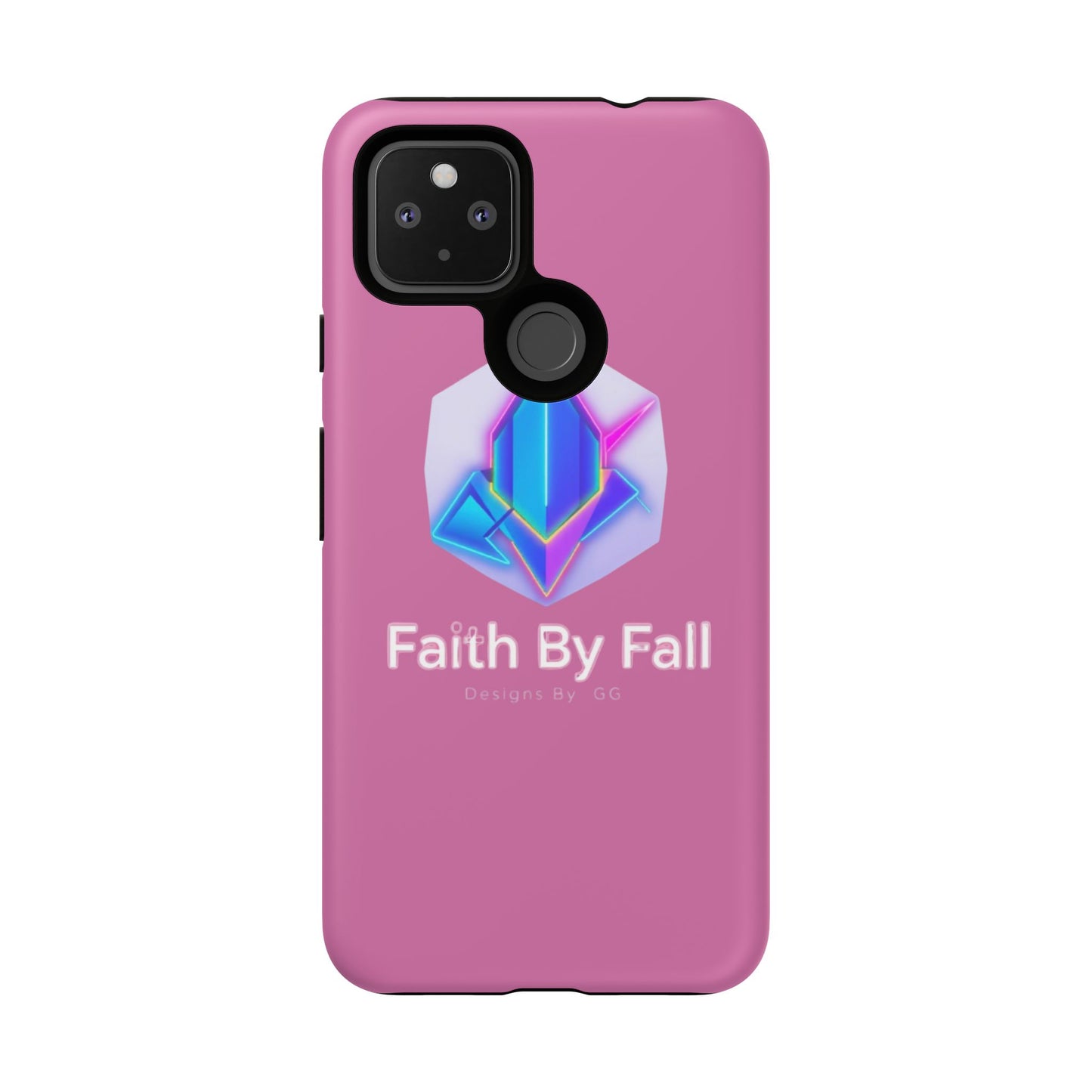 Vibrant Phone Case with Motivational Design - Faith By Fall, Colorful Phone Cover, Customizable Mobile Accessory, Unique Gift Idea, [...]