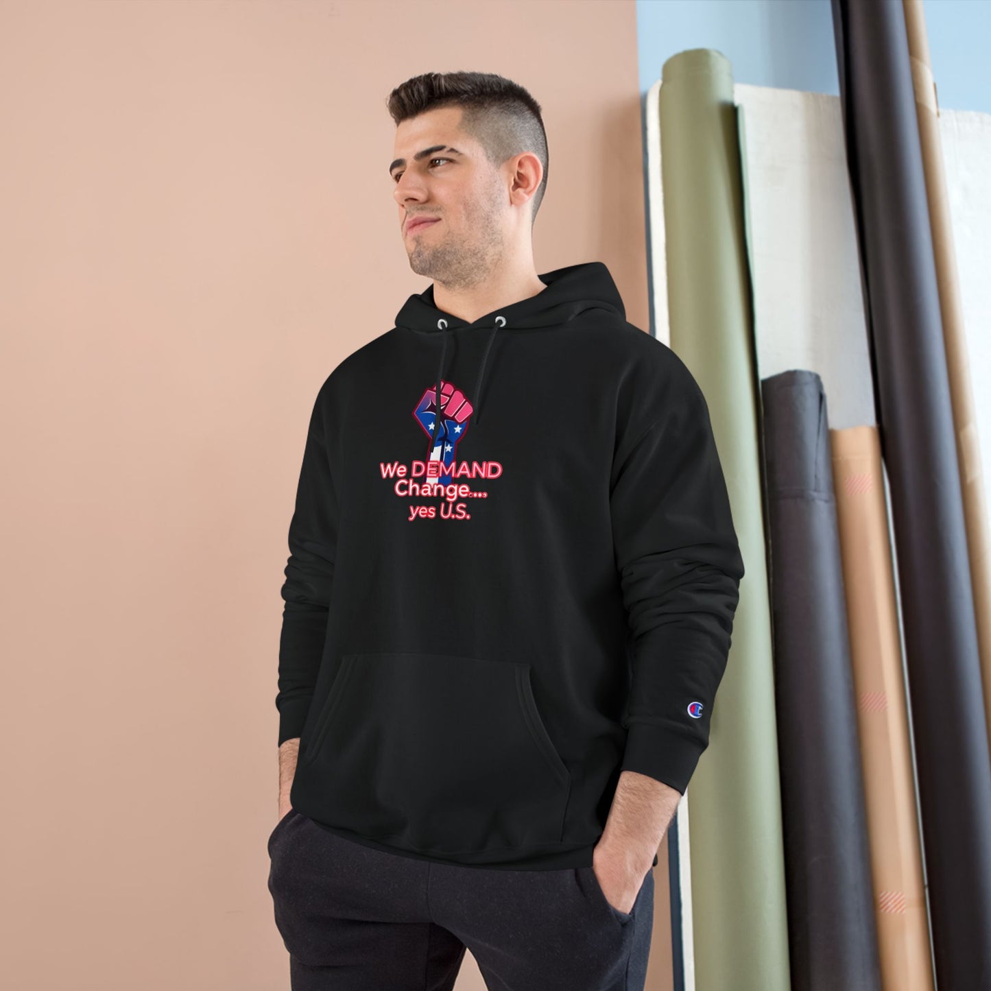 Demanding Change Empowerment Hoodie - Celebrate Strength, Protest Spirit, Trendy Sweatshirt, Unisex Gift, Cool Fashion