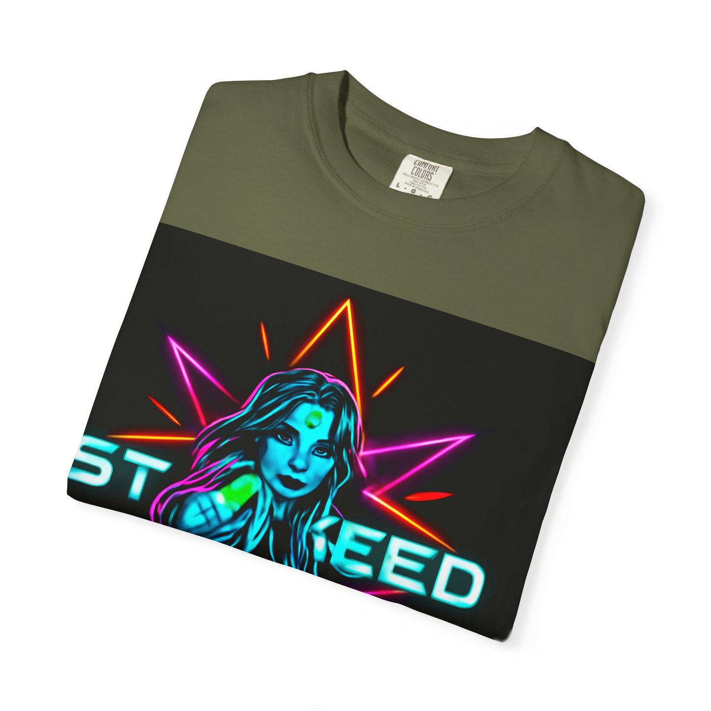 Neon Graphic T-Shirt - Starseed FBF Tee, Unisex Fashion, Cool Gift, Festival Wear, Retro Style, Casual Streetwear