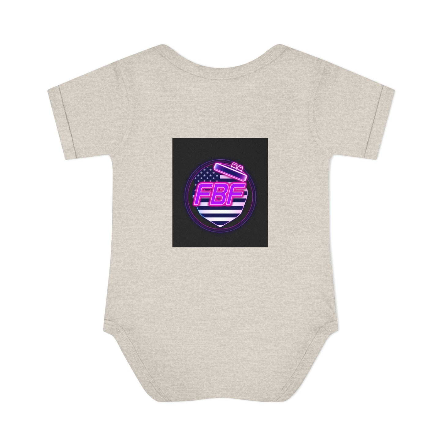 Neon Baby Bodysuit for Trendy Infants, Cool Graphic Onesie, Unique Baby Gift, Personalized Baby Outfit, Modern Infant Apparel