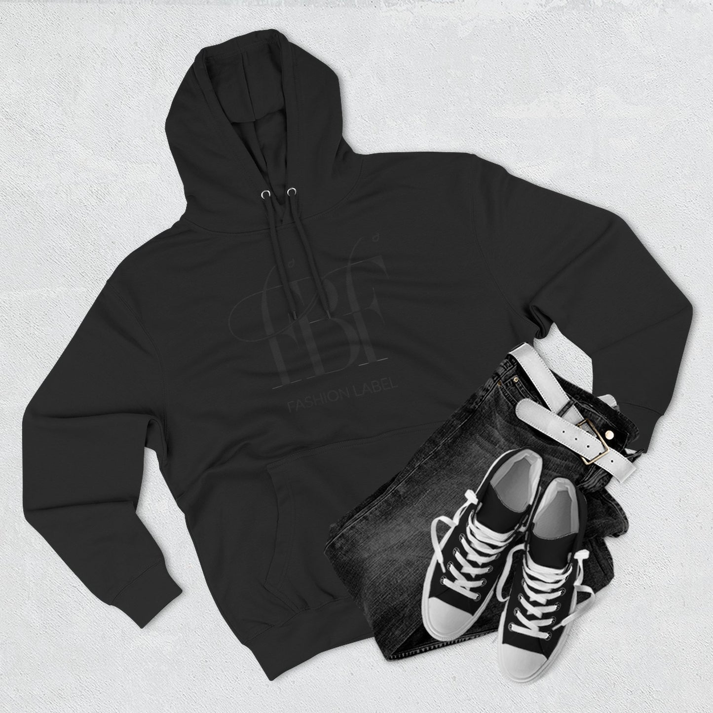 Chic Three-Panel Hoodie | Cozy Fashion, Casual Wear, Gift for Her, Trendy Outfit, Statement Piece