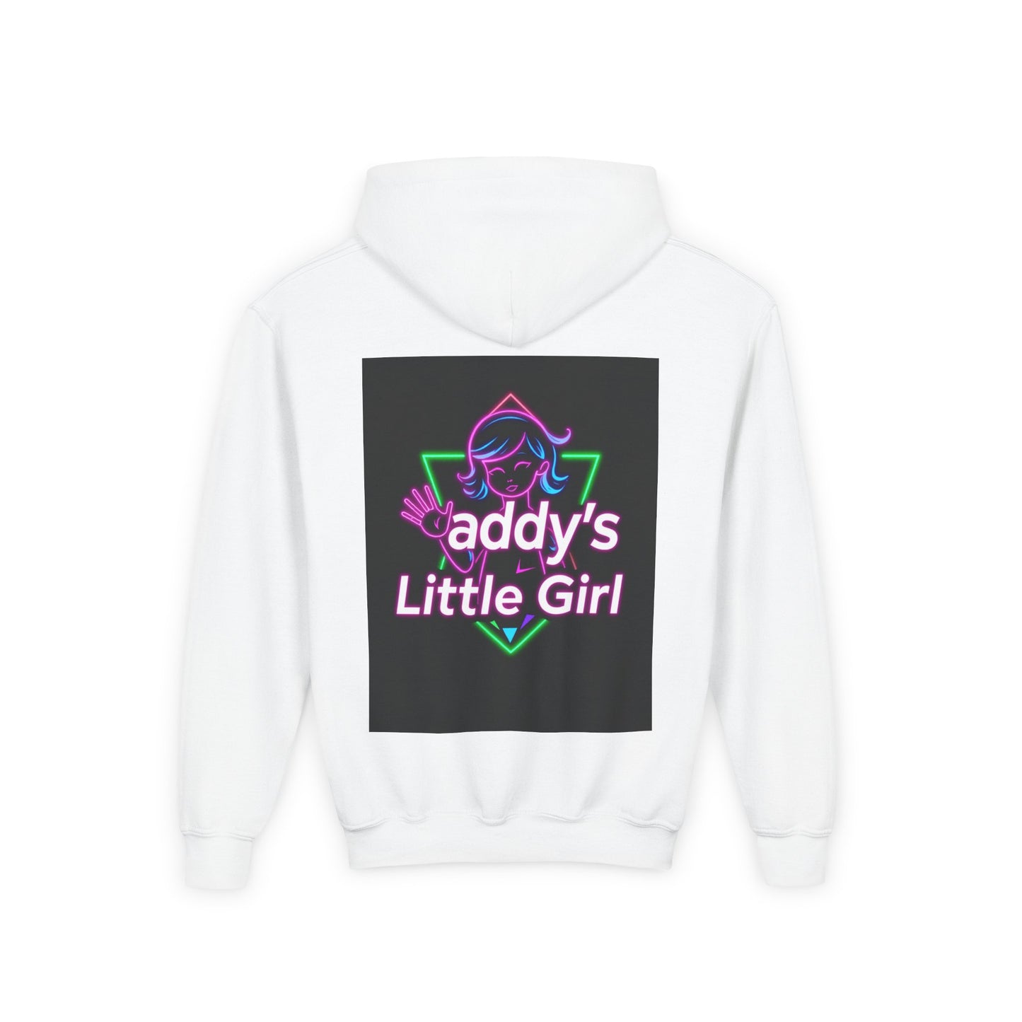 Daddy's Little Girl Hoodie, Cozy Youth Sweatshirt, Cute Gift for Dads, Kids Sweatshirt, Family Celebration Apparel