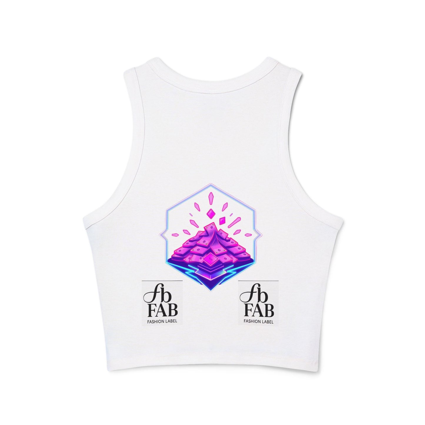 Wealth Attraction Racer Tank Top | Motivational Workout Top, Fitness Clothing, Gift for Her, Summer Essential, Self-Care Apparel