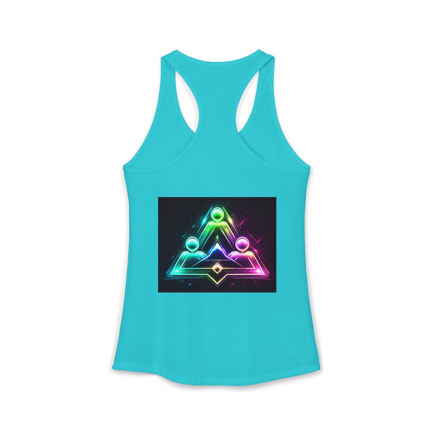 True strength don’t need numbers Women's Ideal Racerback Tank