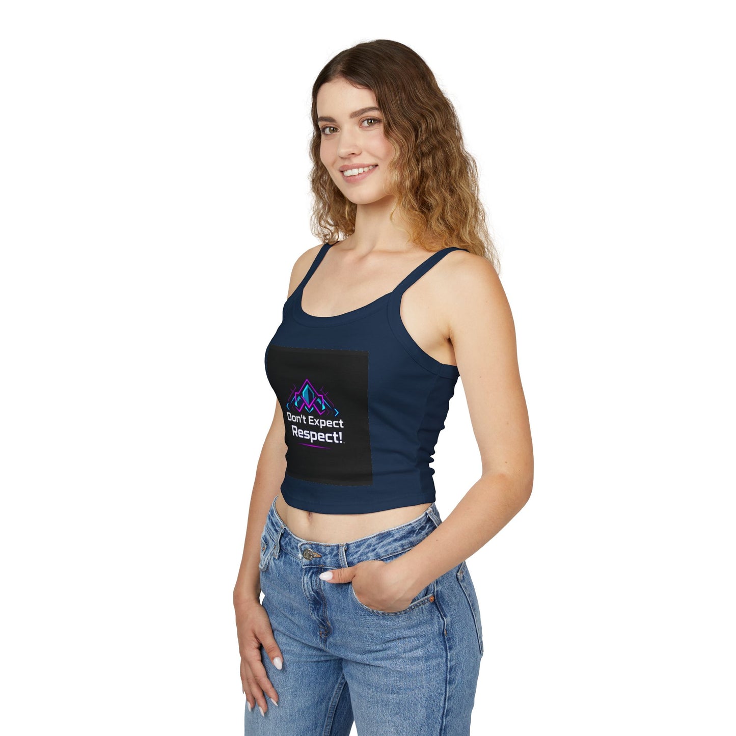 Women's Spaghetti Strap Tank Top - Empowering Designs for Confident Girls, Summer Wear, Festival Fashion, Casual Style, Gift for Loved [...]