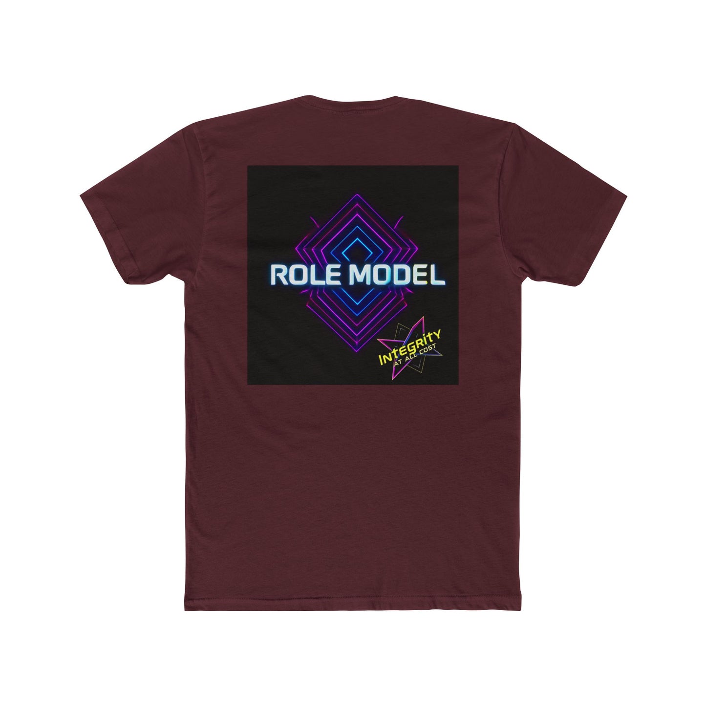 Unisex Cotton Crew Tee with Honor Respect and Role Model Design - Ideal for Gifts, Casual Wear, Appreciation Events, and Motivational Days