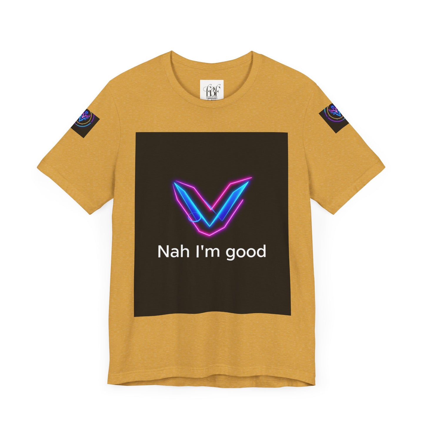 Neon Graphic Tee for Trendy Vibes, Casual Wear, Gift for Friends, Streetwear, Relaxed Fit, Graphic Art Tee