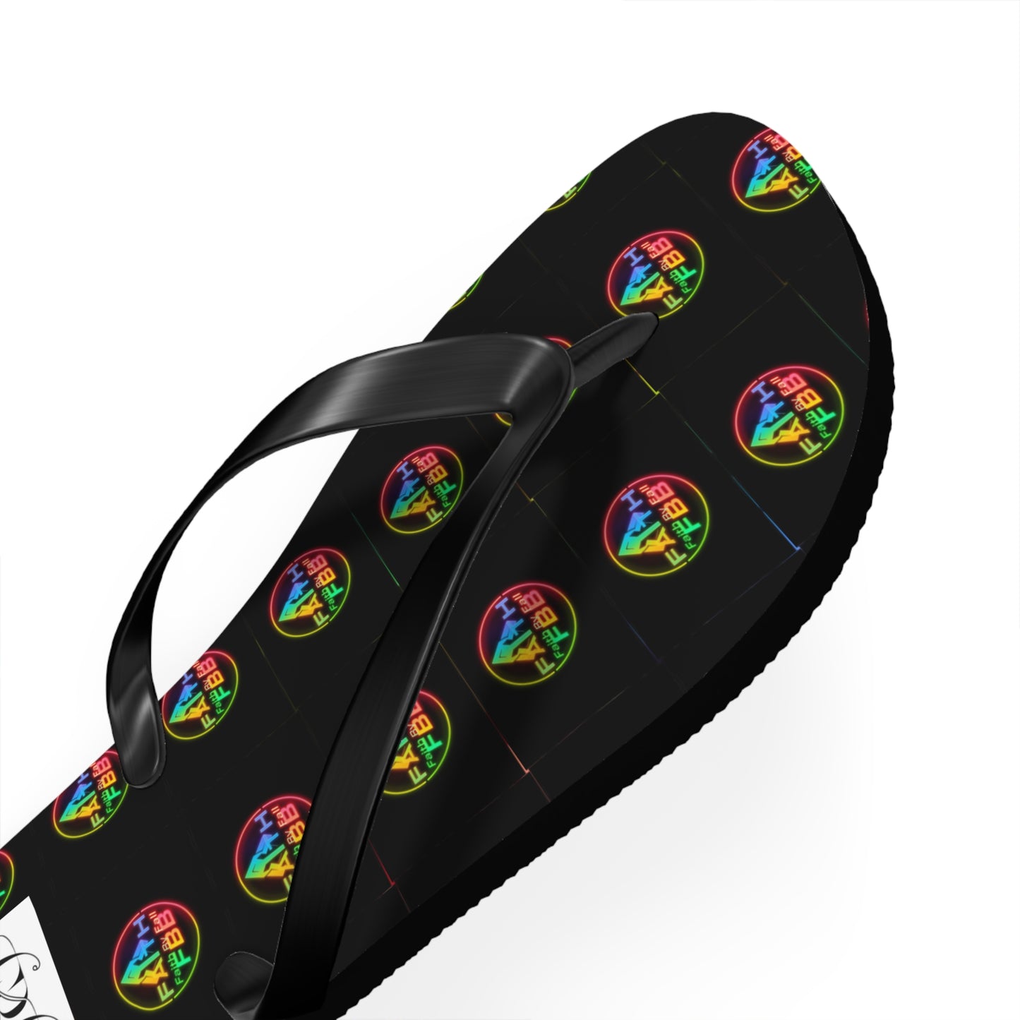 Vibrant Faith Flip Flops | Summer Style, Beachwear, Casual Sandals, Vacation Footwear, Fun Gift for Friends